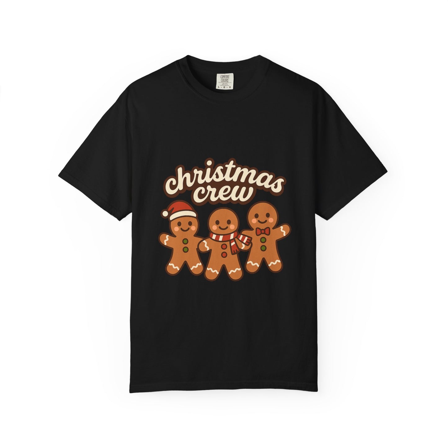 Christmas Crew Gingerbread design T-Shirt