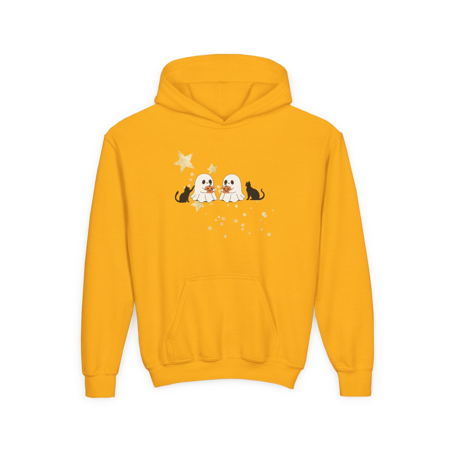 Adorable Youth Hooded Sweatshirt for Halloween and the fall season
