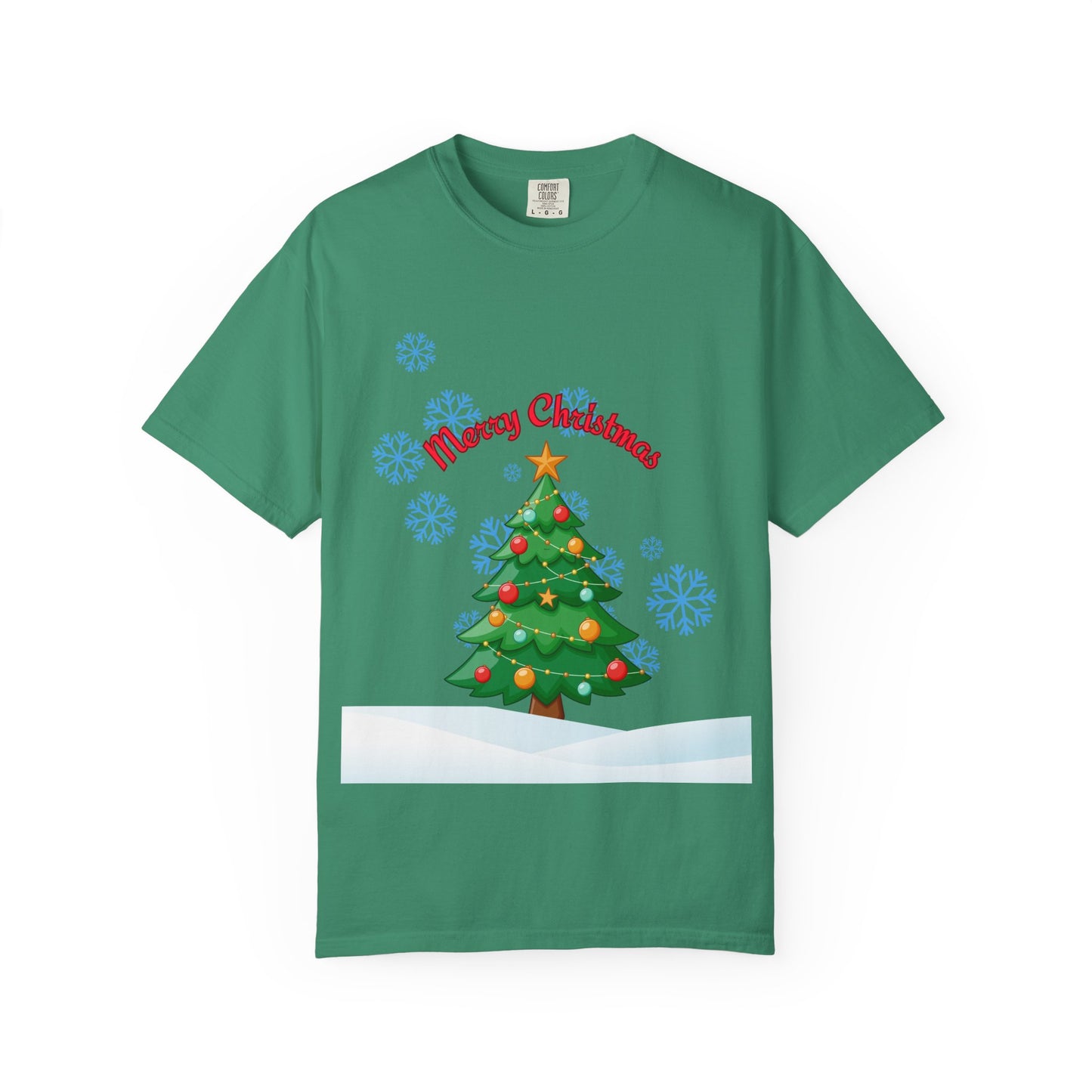 Christmas Tree T-Shirt, Cozy Holiday Tee,