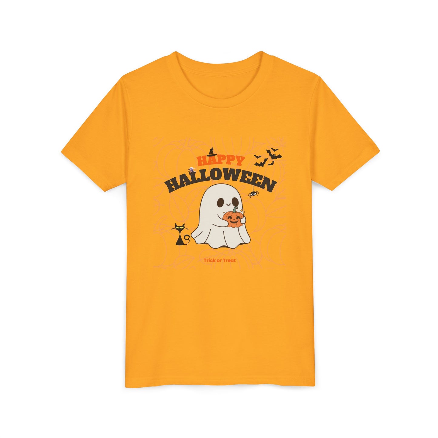 Happy Halloween Youth Tee Spooky Season Apparel