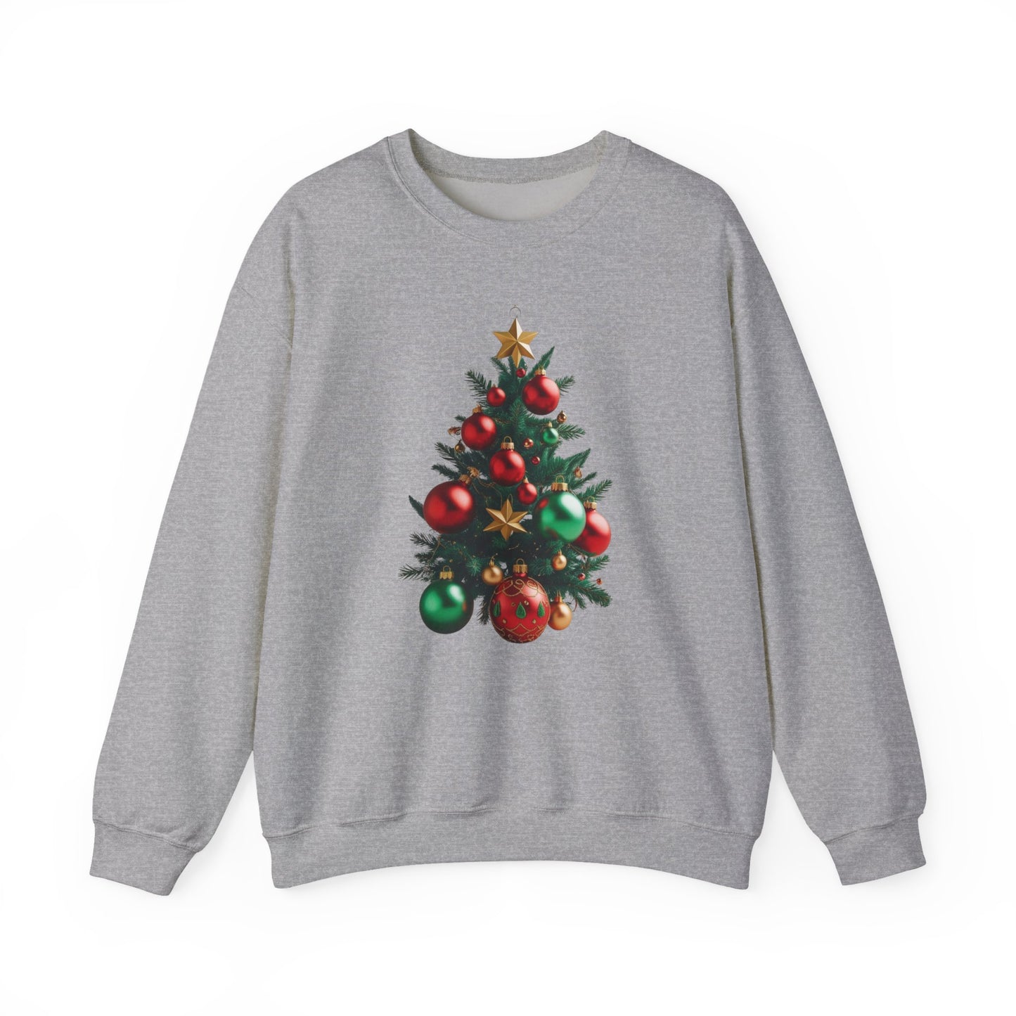 Christmas tree ornament design Unisex Heavy Blend™ Crewneck Sweatshirt
