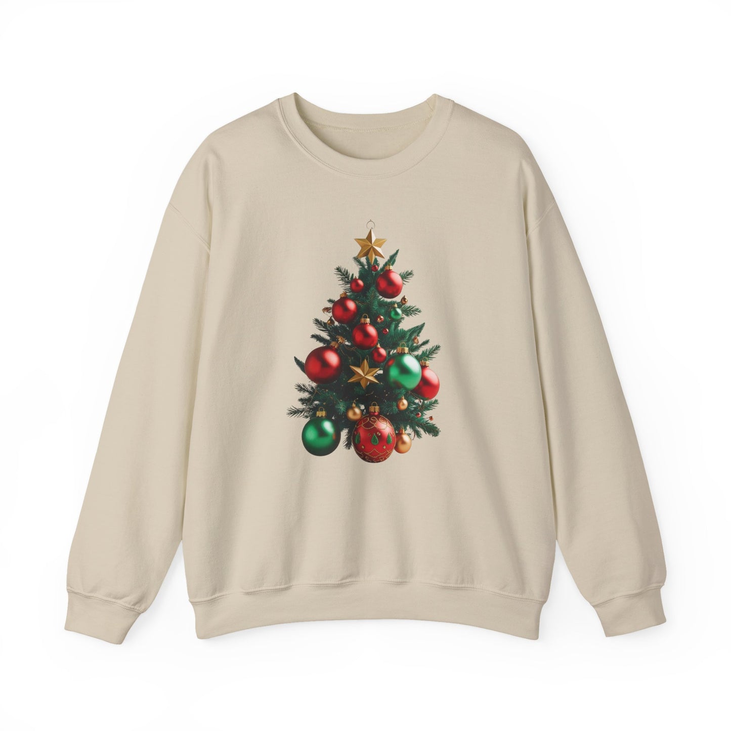 Christmas tree ornament design Unisex Heavy Blend™ Crewneck Sweatshirt