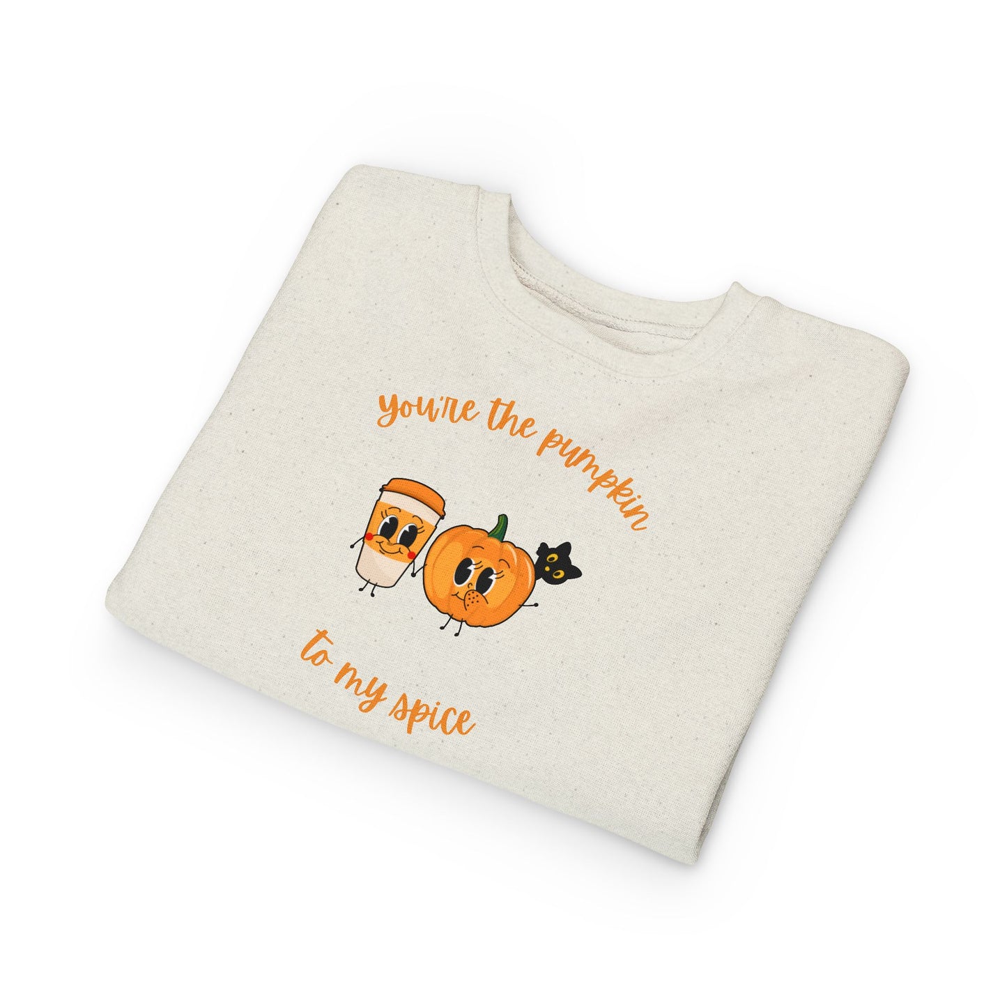 Adorable Pumpkin-Themed Toddler Sweatshirt, Cute Fall Apparel, Halloween Gift, Autumn Outfit, Toddler Clothing