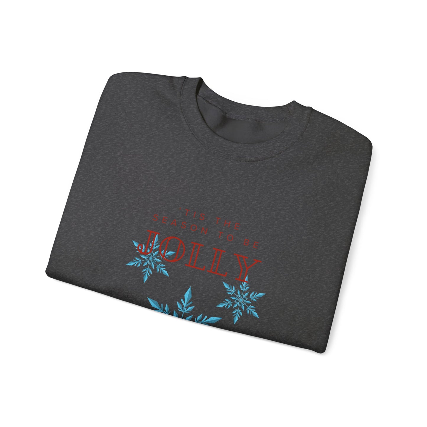 Festive 'Let It Snow' Crewneck Sweatshirt - Cozy Holiday Apparel