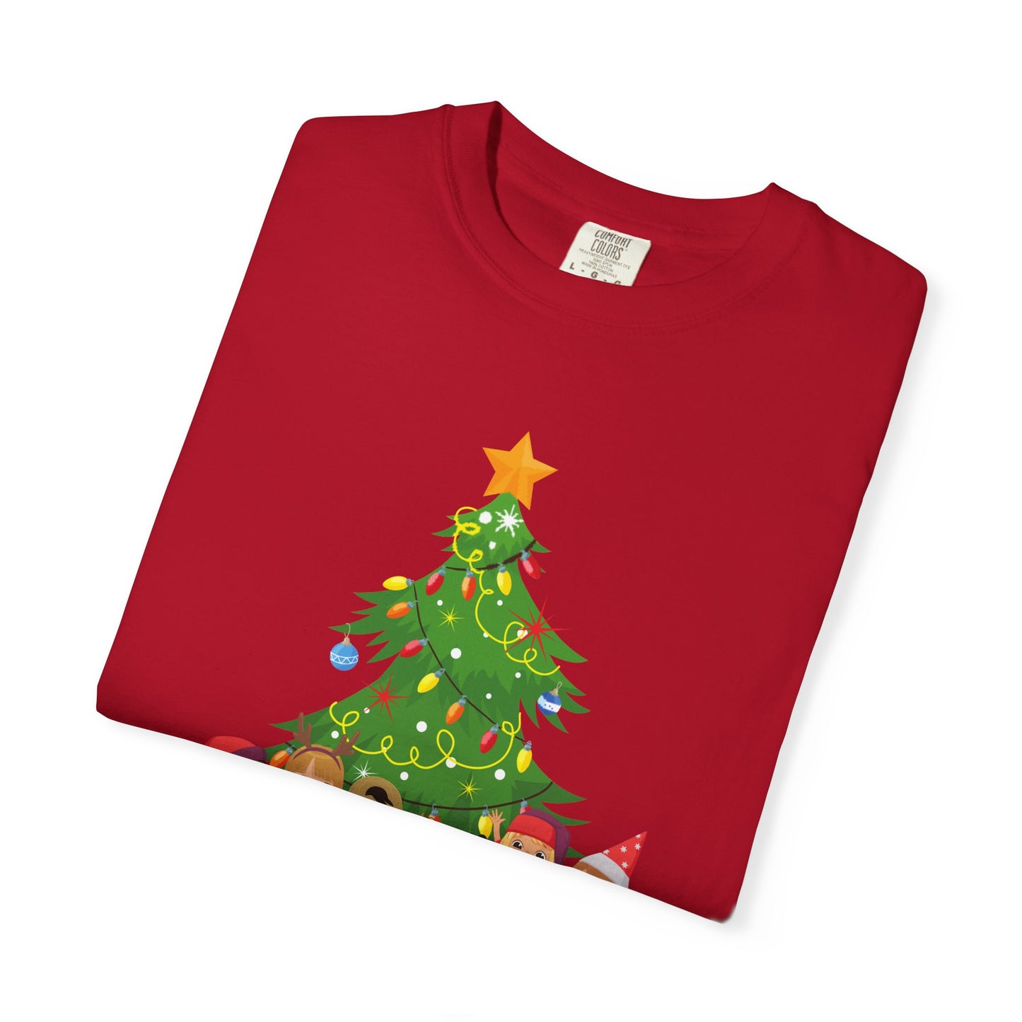 Merry Christmas Unisex T-Shirt, Holiday Tee, Cute Christmas Shirt, Family Gatherings, Festive Gift Idea