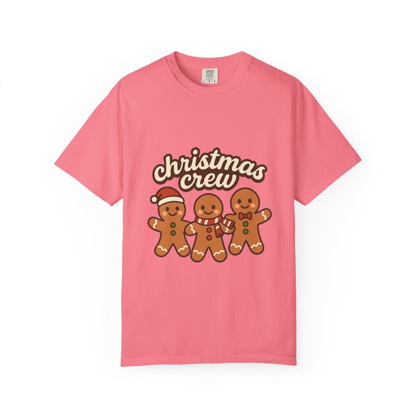 Christmas Crew Gingerbread design T-Shirt