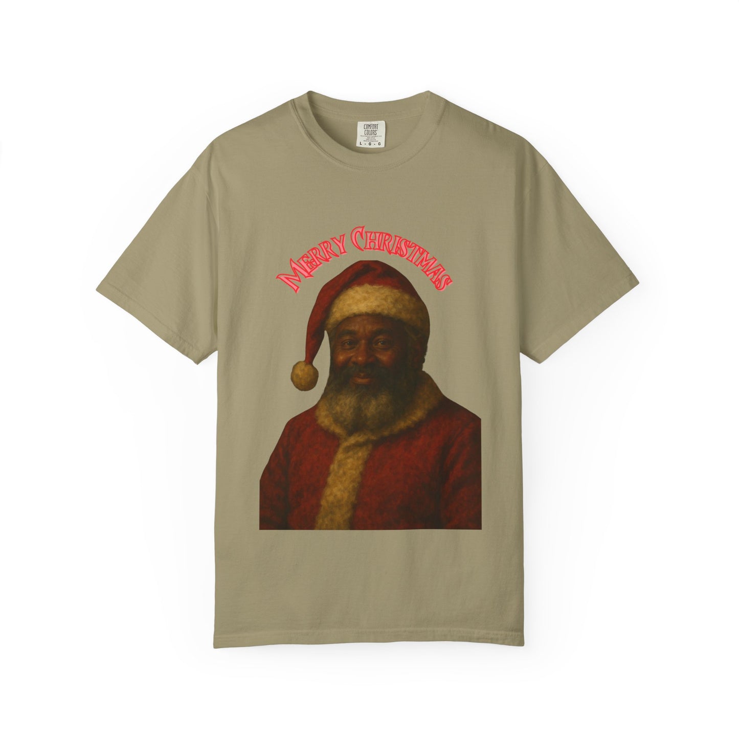 Merry Christmas Vintage Santa T-shirt, Unisex Holiday Tee, Festive Gift, Christmas Apparel, Cool Casual Wear, Seasonal Celebration Shirt