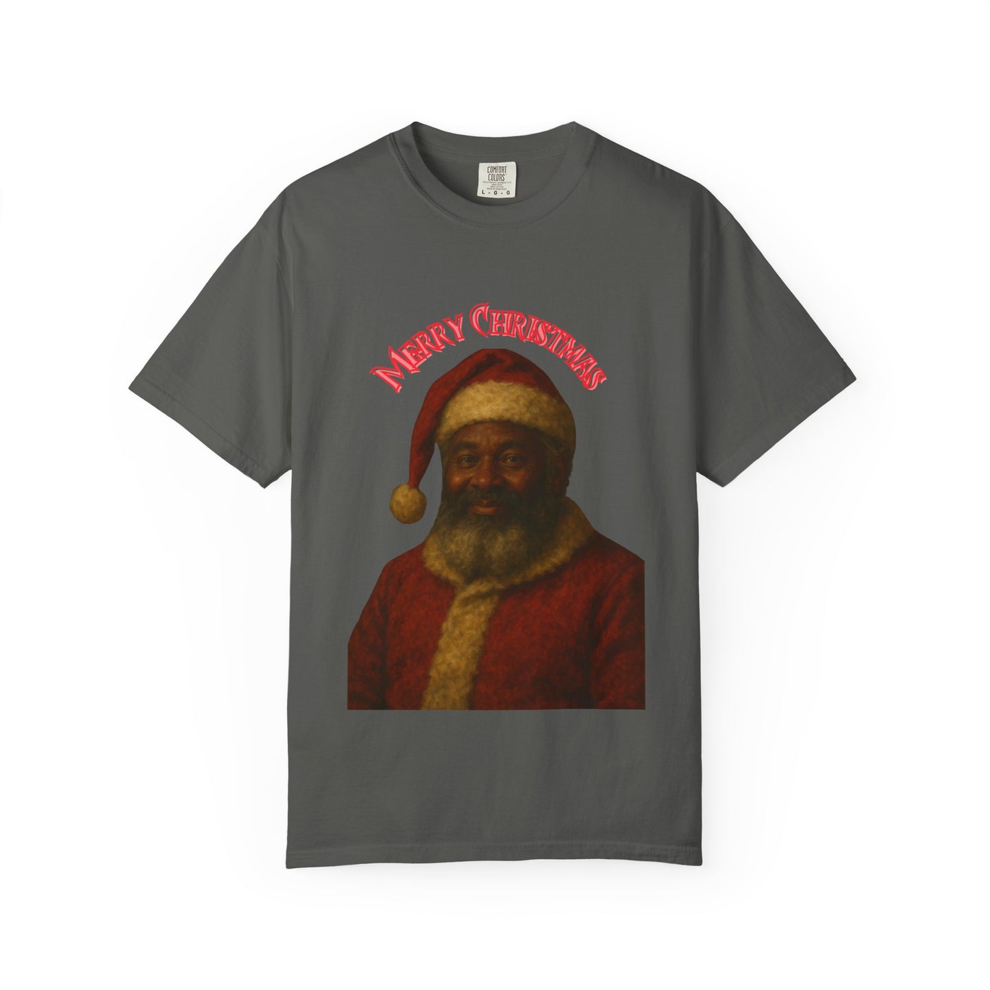 Merry Christmas Vintage Santa T-shirt, Unisex Holiday Tee, Festive Gift, Christmas Apparel, Cool Casual Wear, Seasonal Celebration Shirt