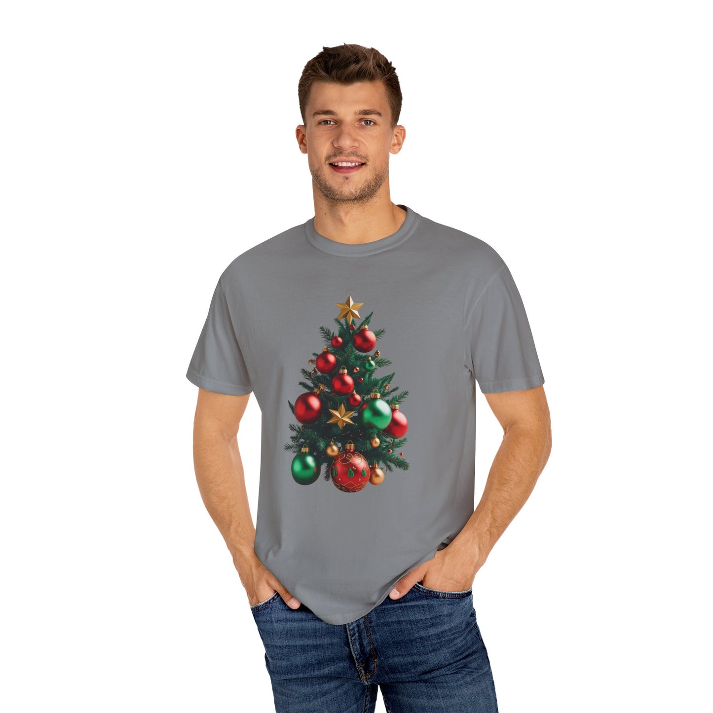 Christmas Tree T-Shirt, Holiday Apparel, Unisex Shirt, Festive Wear, Gift for Christmas, Winter Outfit