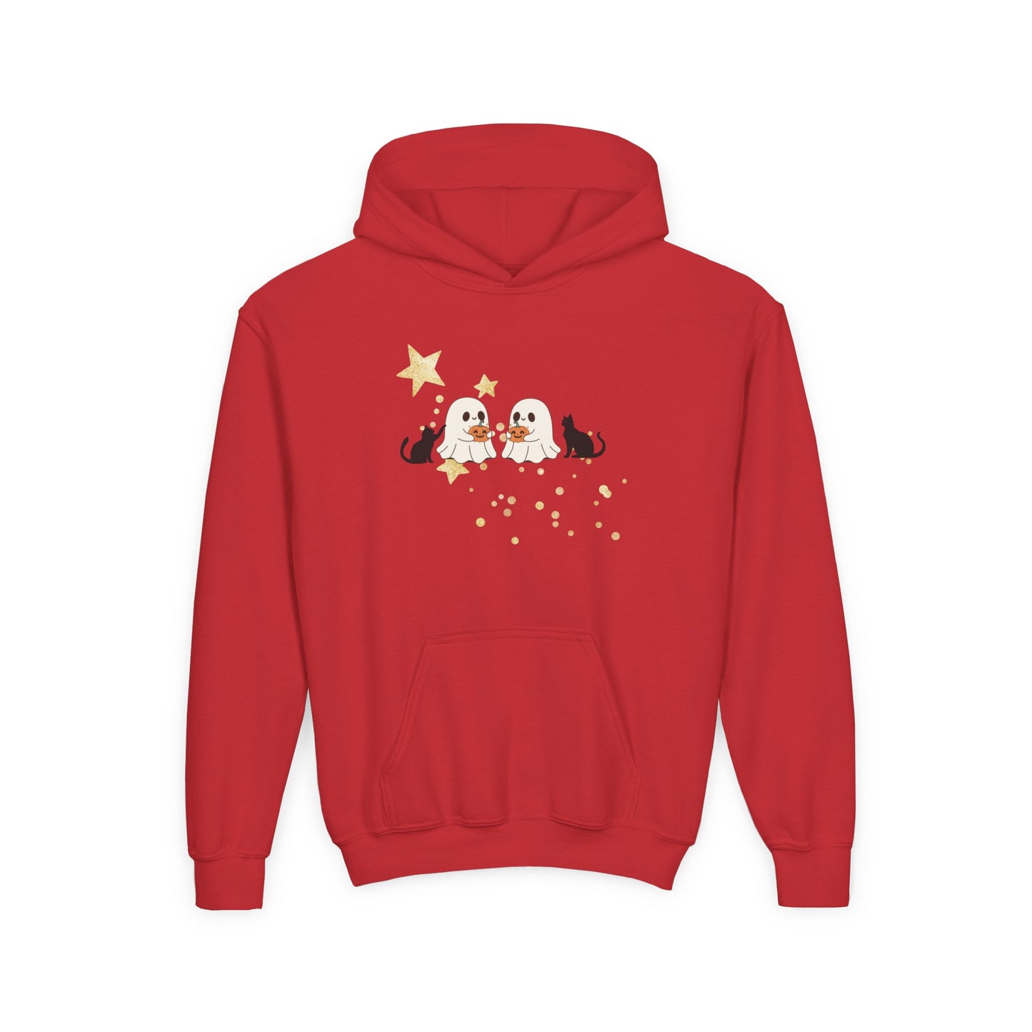 Adorable Youth Hooded Sweatshirt for Halloween and the fall season