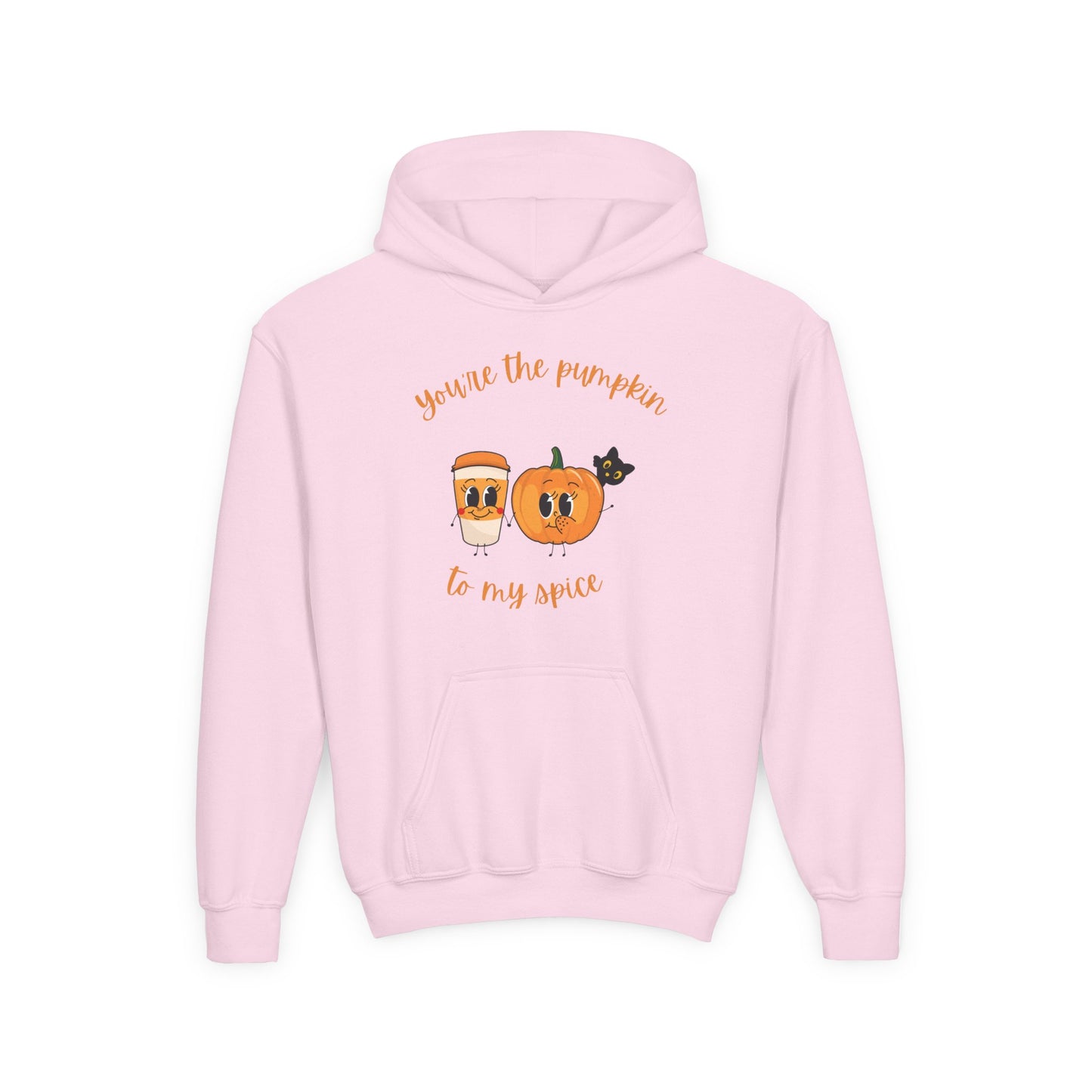 Cute Pumpkin Spice Youth Hoodie | Fall Sweatshirt