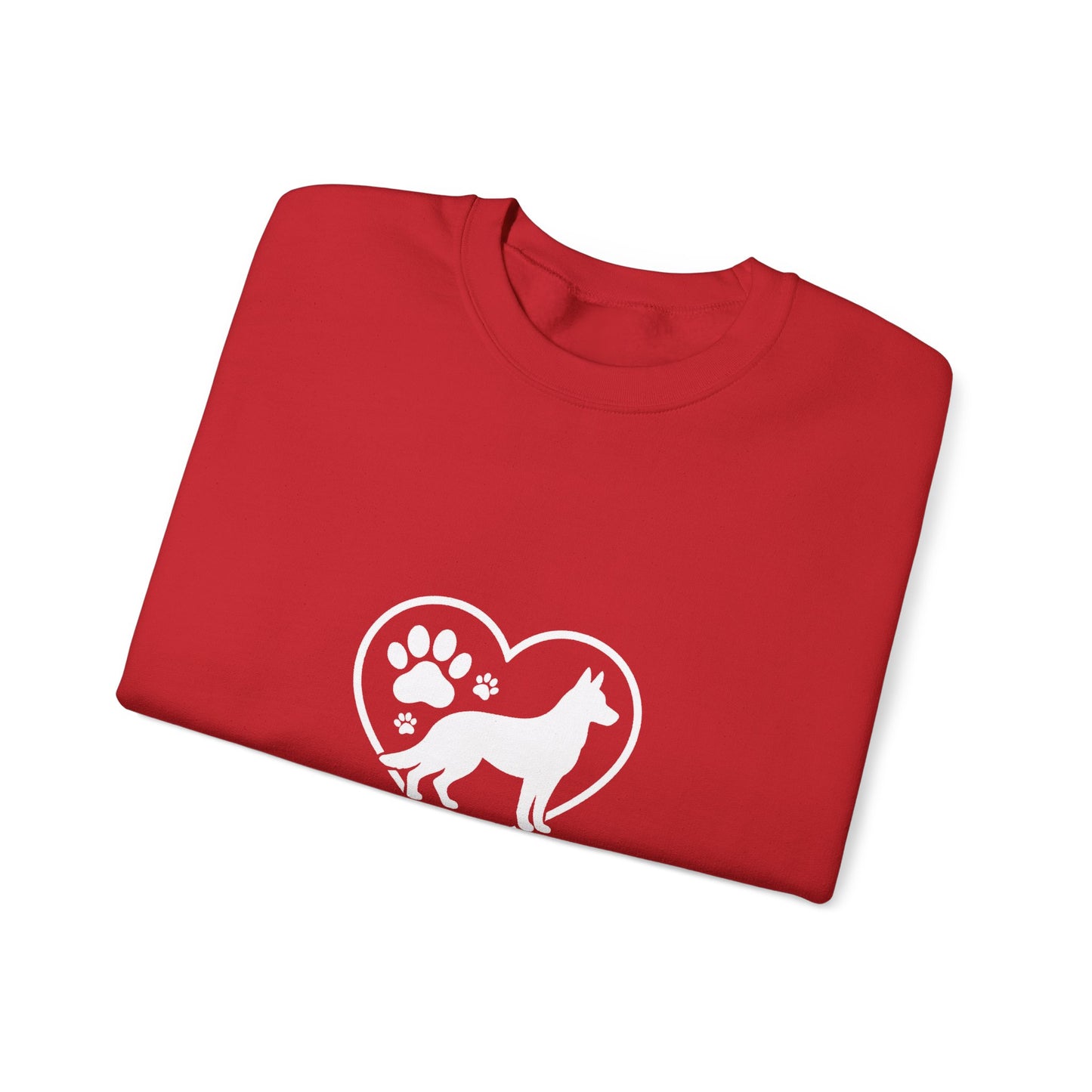 More Pawprints of Love-Cozy Unisex Crewneck Sweatshirt - Perfect for Fall, Gift for Him/Her, Casual Wear