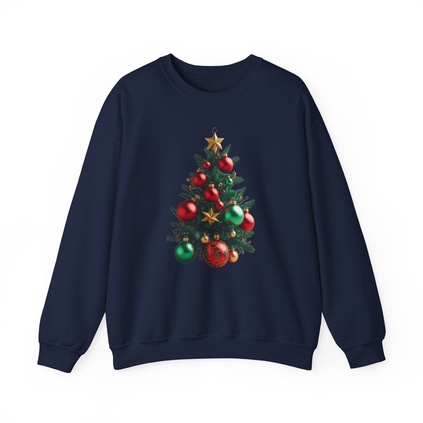 Christmas tree ornament design Unisex Heavy Blend™ Crewneck Sweatshirt