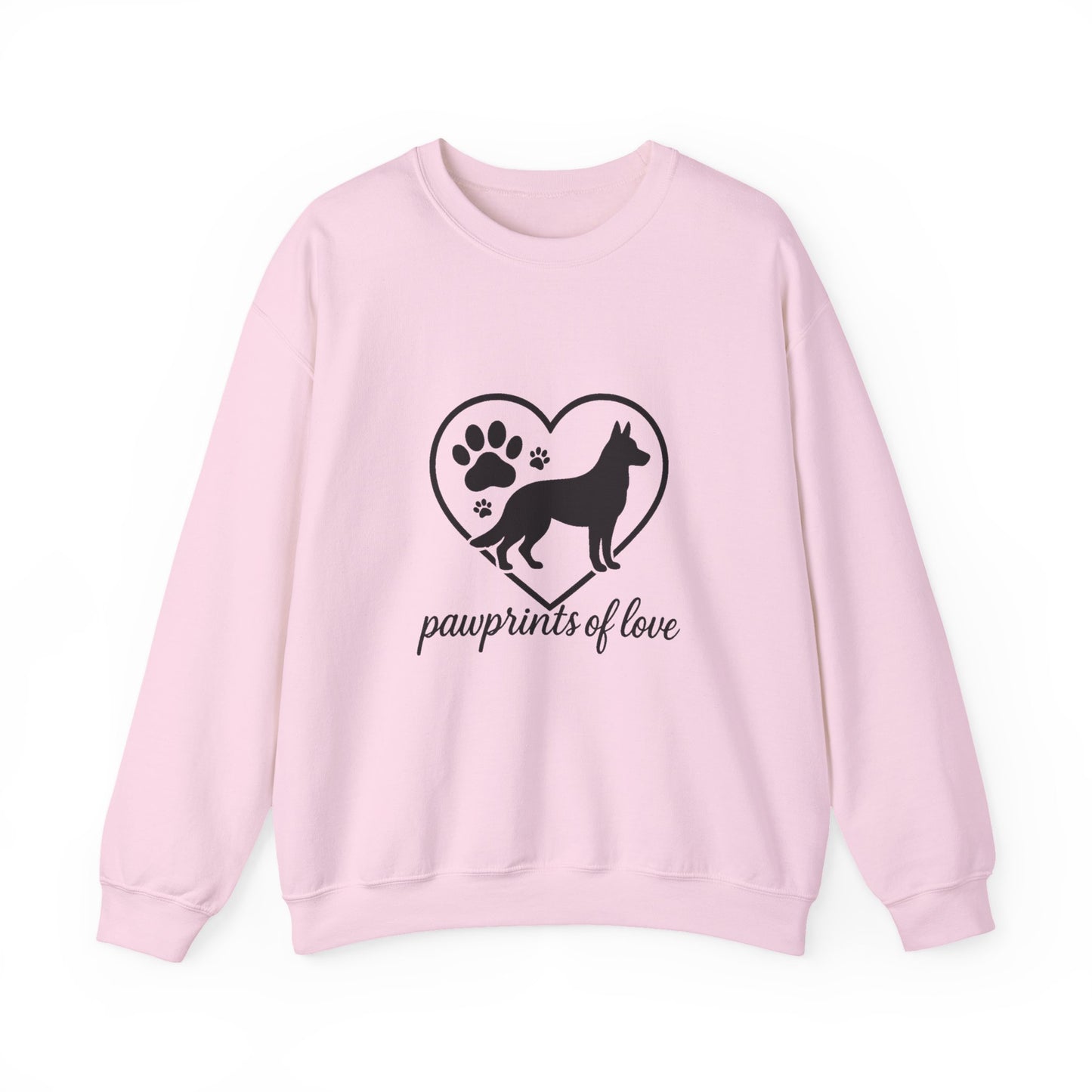 Pawprints of Love-Unisex Heavy Blend™ Crewneck Sweatshirt