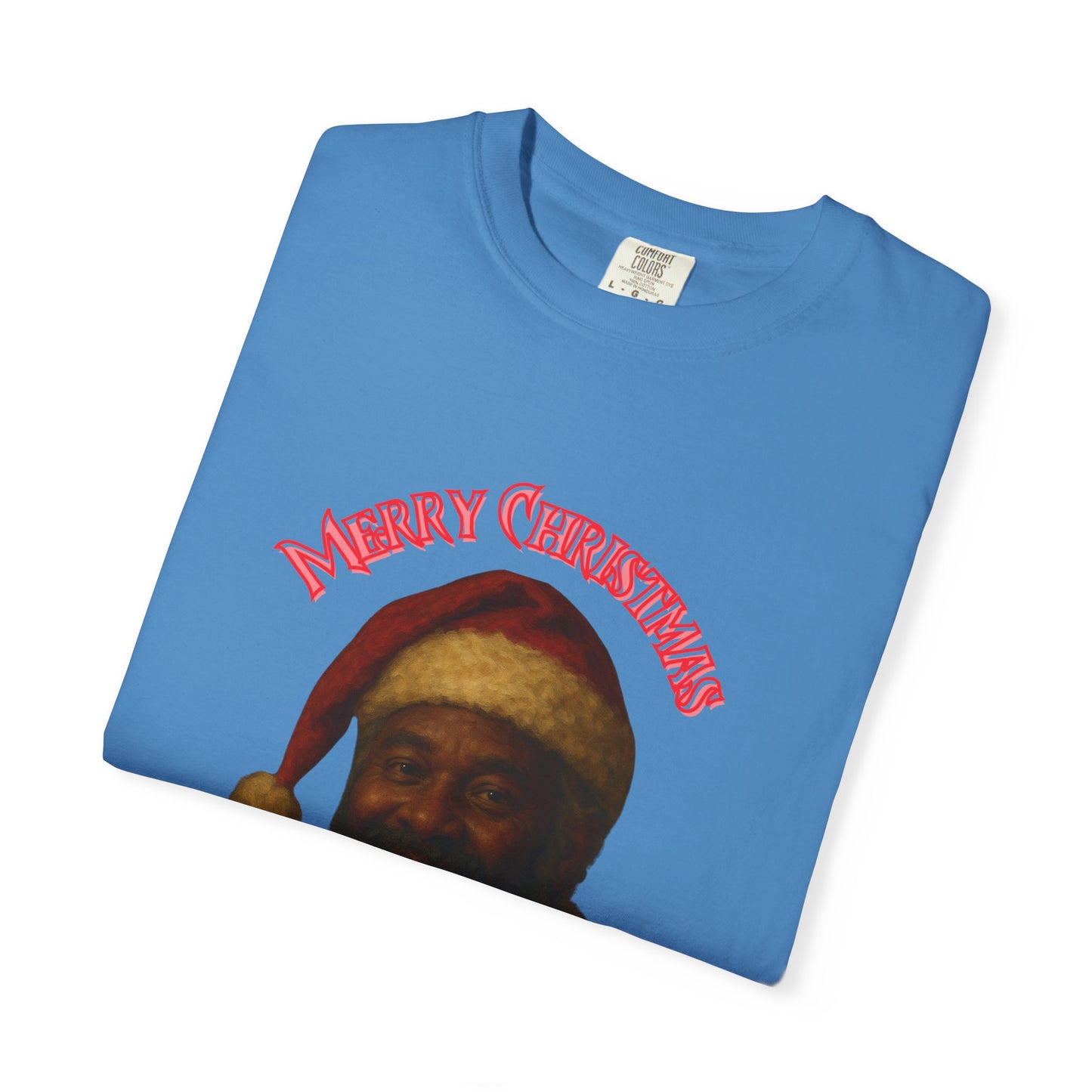 Merry Christmas Vintage Santa T-shirt, Unisex Holiday Tee, Festive Gift, Christmas Apparel, Cool Casual Wear, Seasonal Celebration Shirt