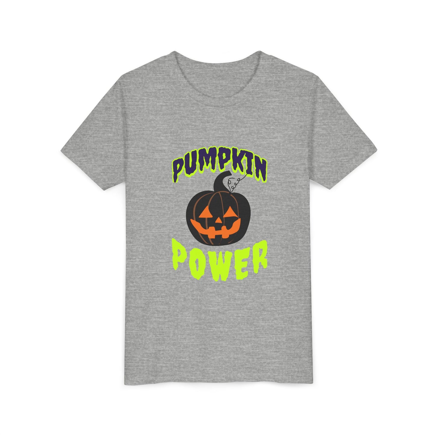 Pumpkin Power Youth Tee, Halloween Shirt