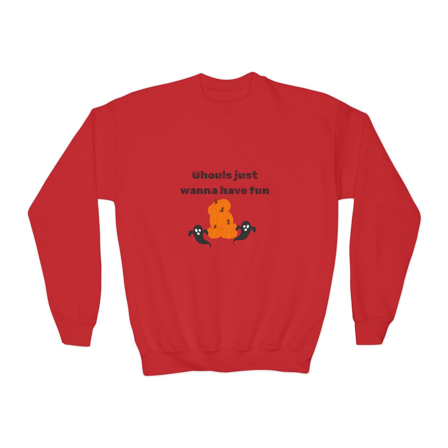 Ghouls Just Want to Have Fun Youth Crewneck Sweatshirt