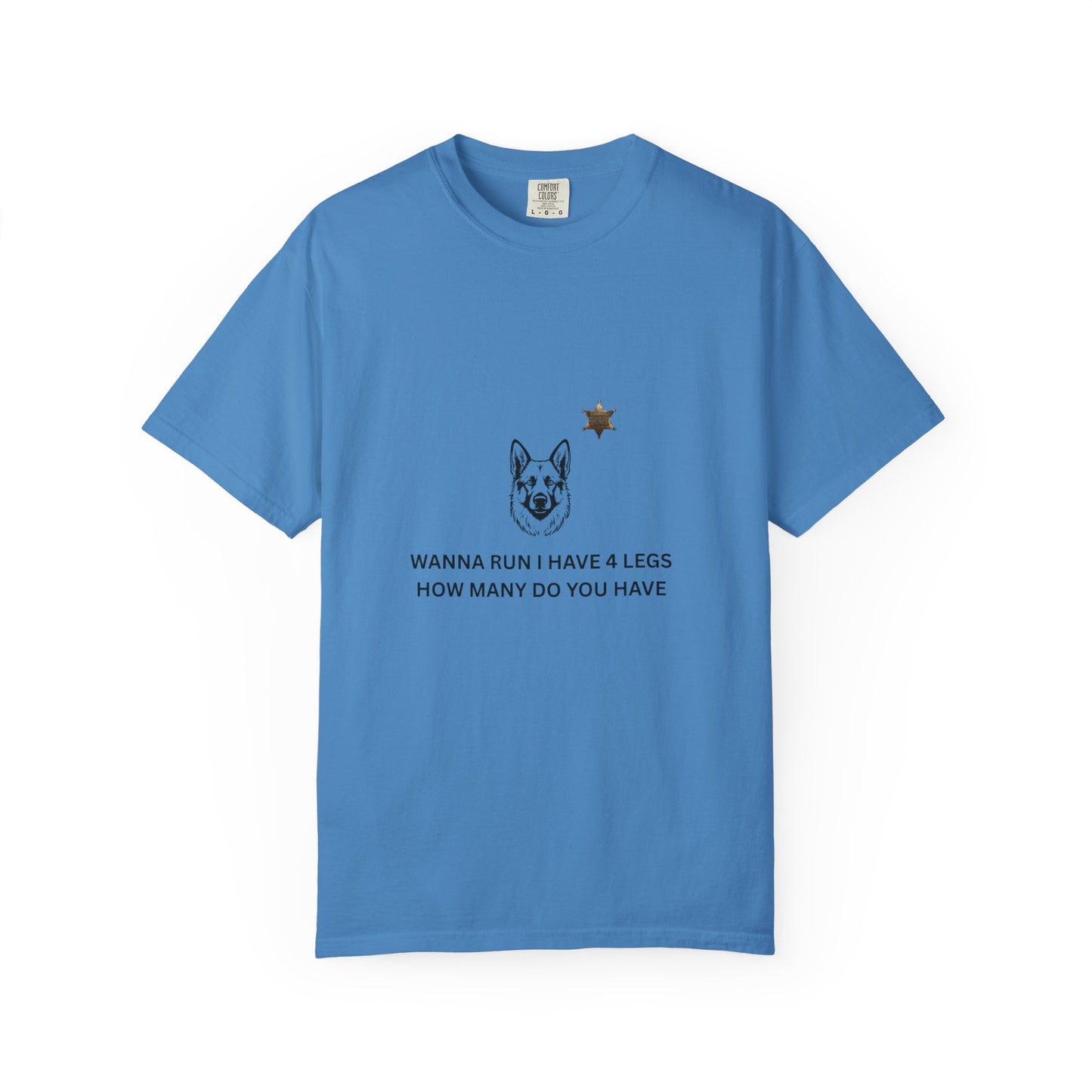 Dog Lover Unisex Garment-Dyed T-shirt - German Shepard Service Dog