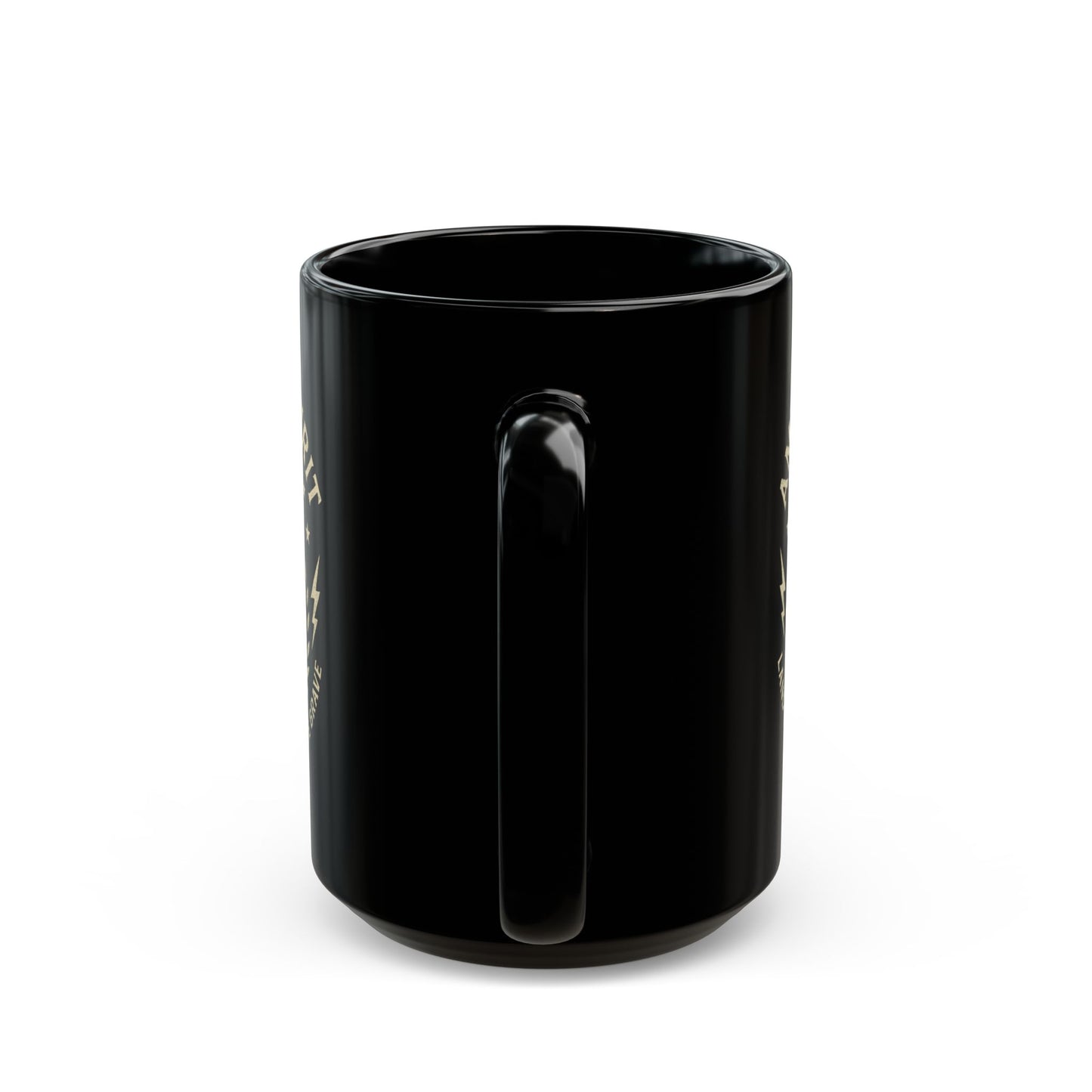 Patriotic Black Mug - American Spirit, 4th of July Gift, Coffee Mug, Veteran Appreciation, Home Decor