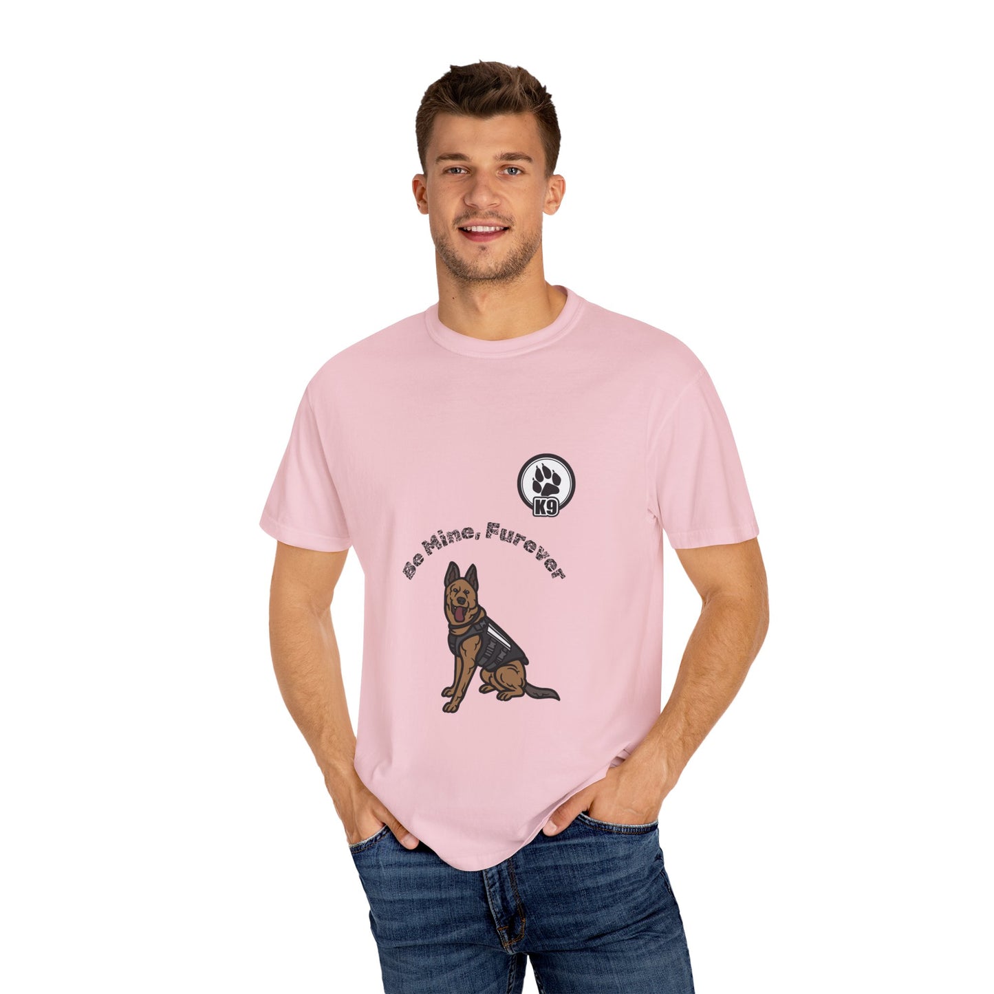 Dog Lover Unisex T-shirt - k9 Love and Loyalty Design
