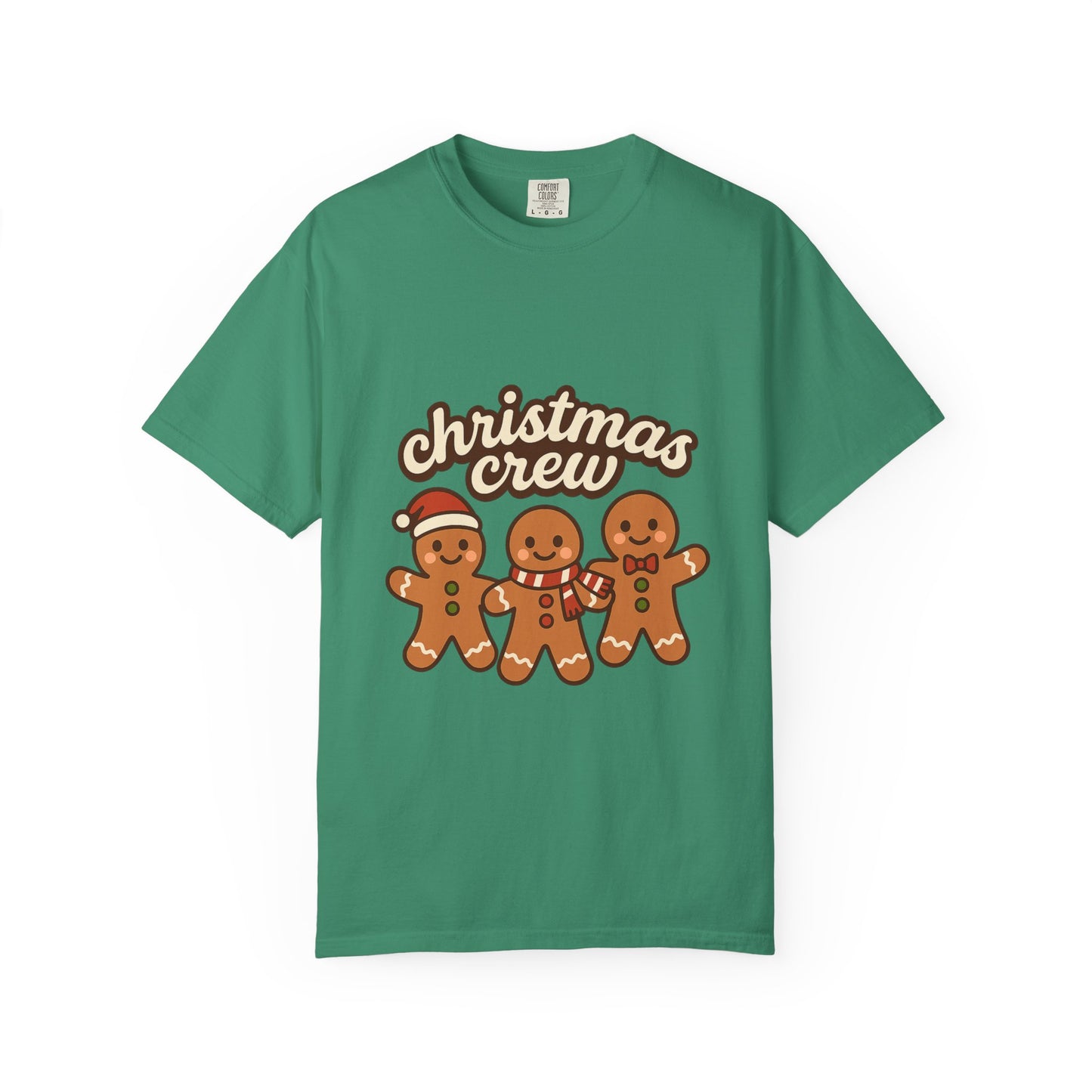 Christmas Crew Gingerbread design T-Shirt
