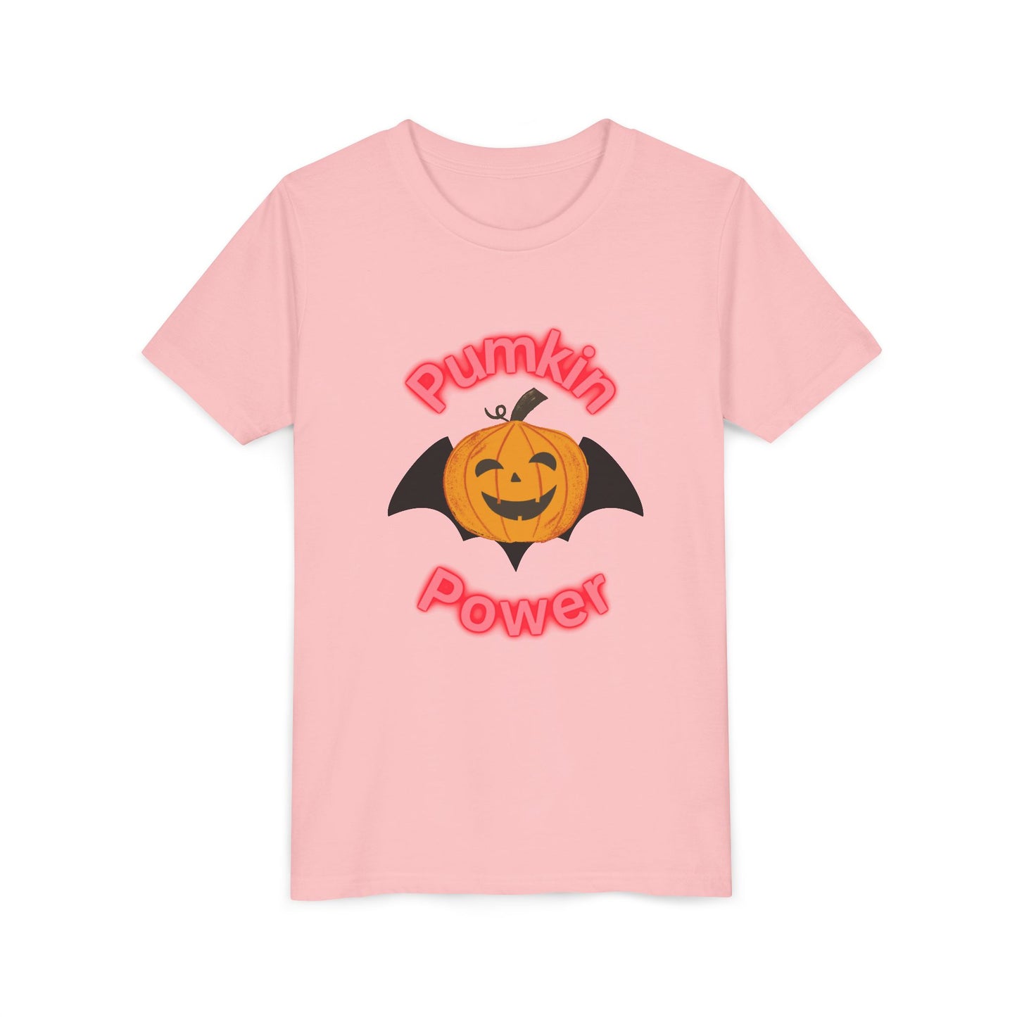 Halloween Youth T-Shirt, Pumpkin Power Graphic Tee