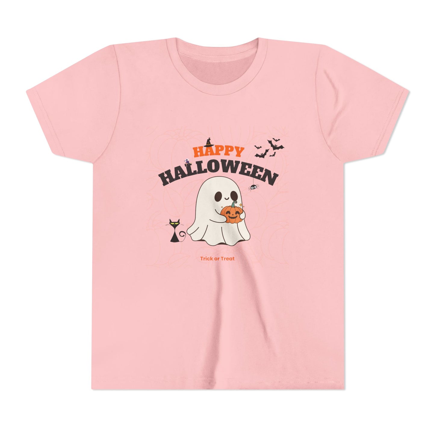 Happy Halloween Youth Tee Spooky Season Apparel