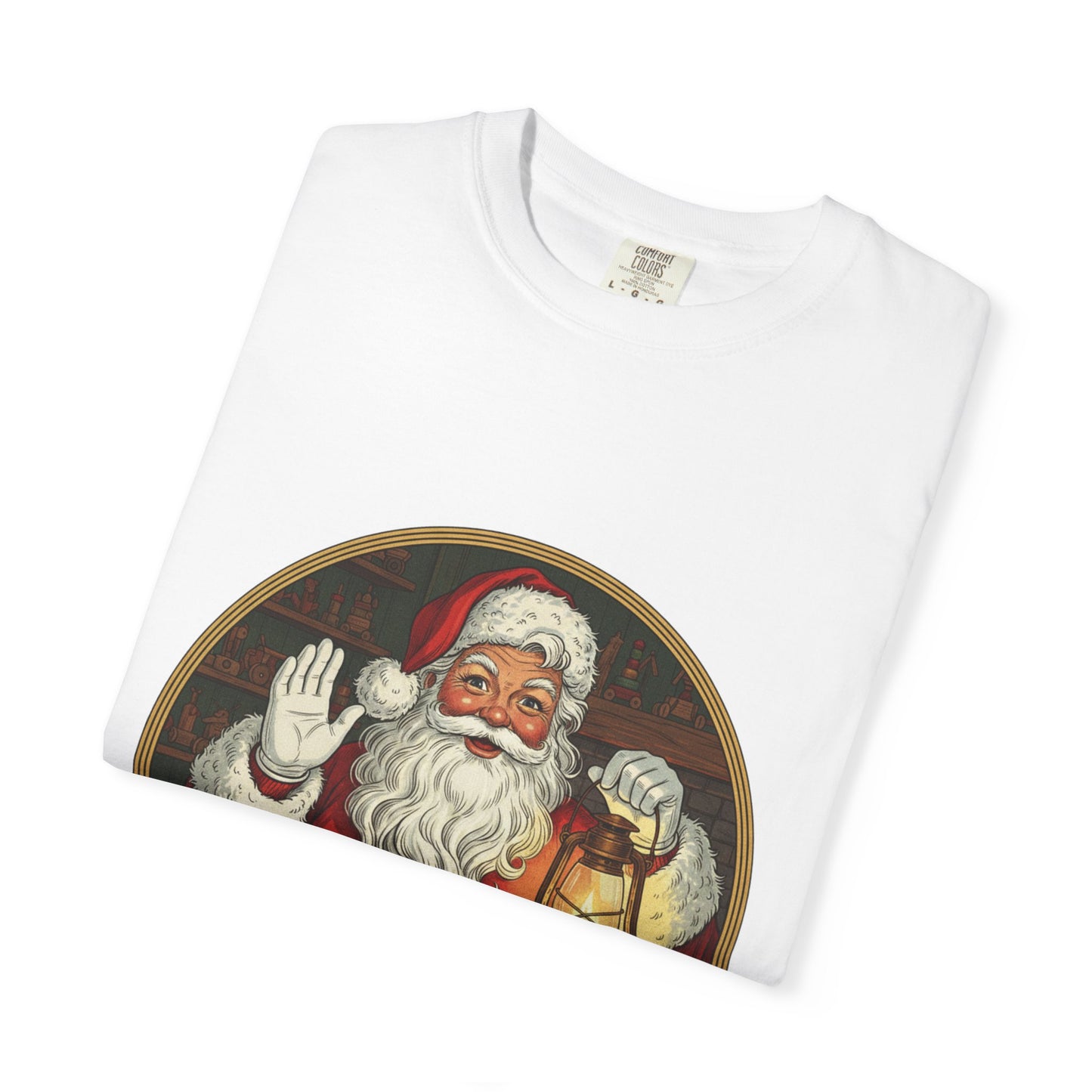 Merry Christmas Santa T-Shirt, Holiday Apparel for Festive Cheer, Unisex Christmas Tee, Perfect Gift for Family, Santa Lovers