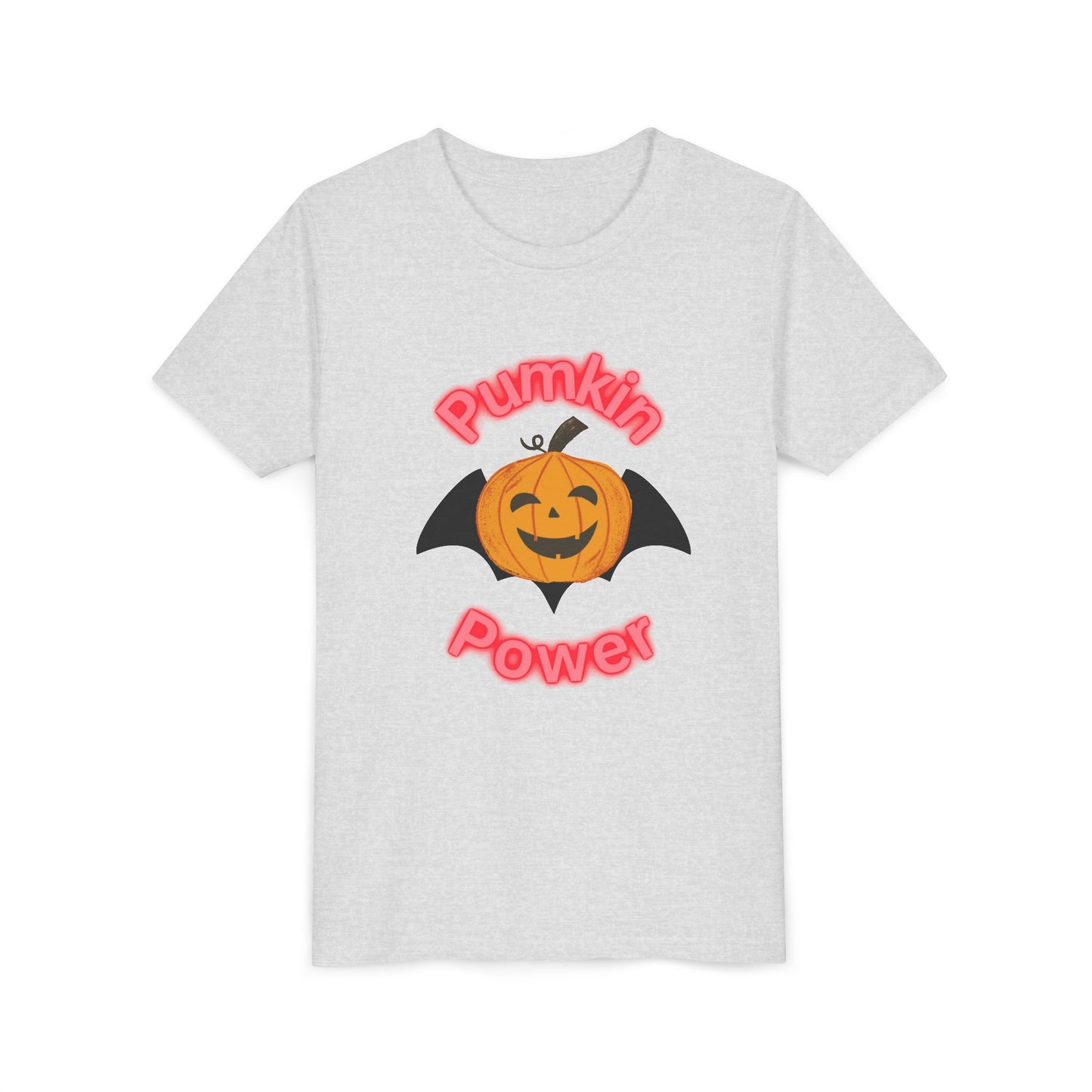 Halloween Youth T-Shirt, Pumpkin Power Graphic Tee