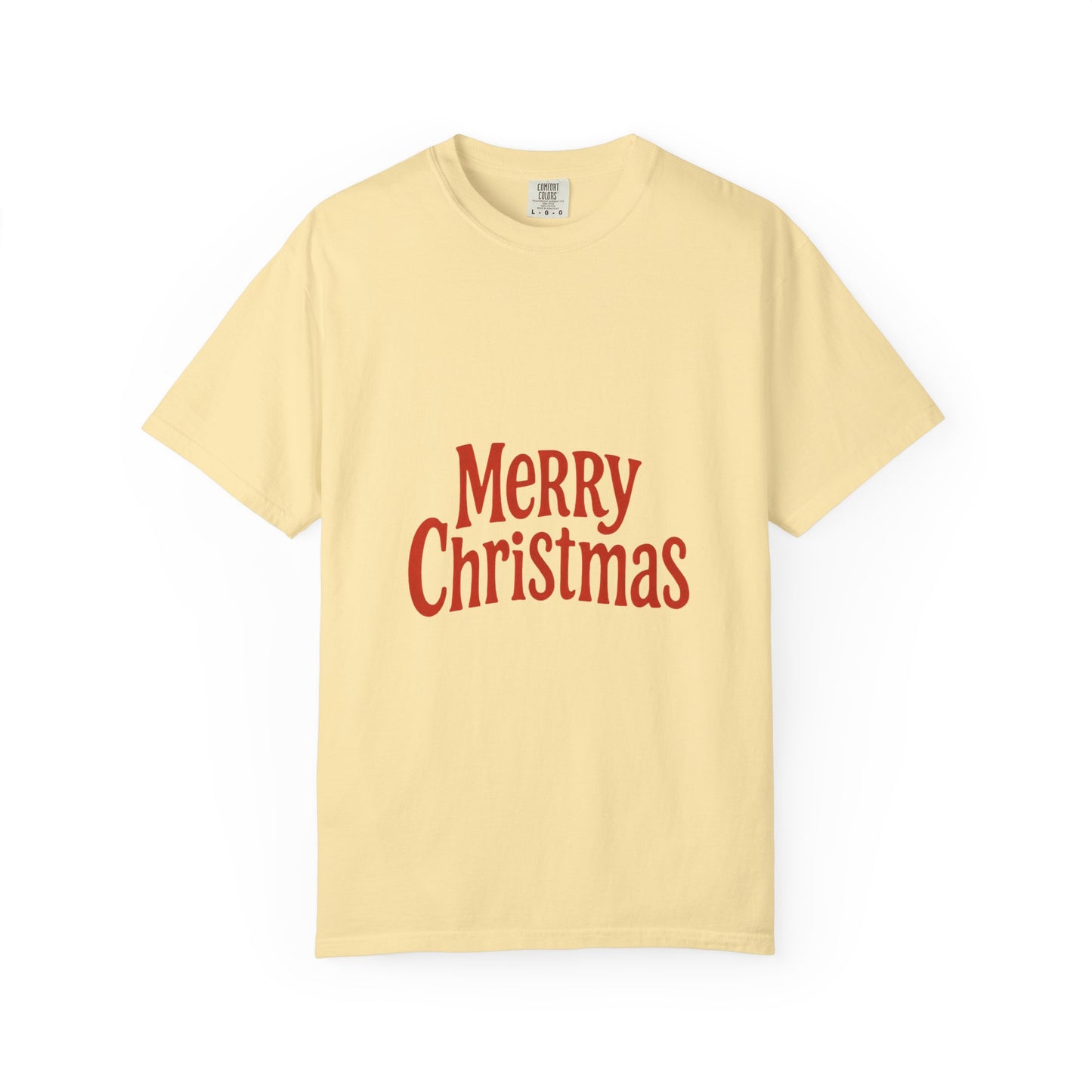 Merry Christmas Unisex Garment-Dyed T-shirt