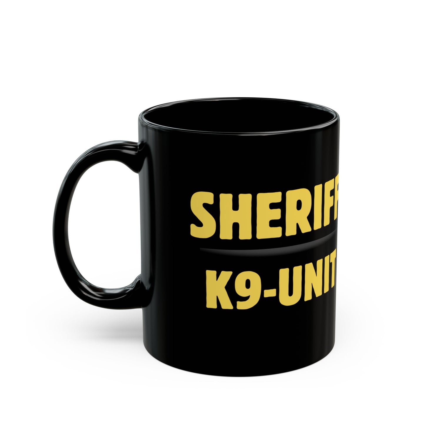 Custom Sheriff K9 Unit Mug, Police-Themed Coffee Cup