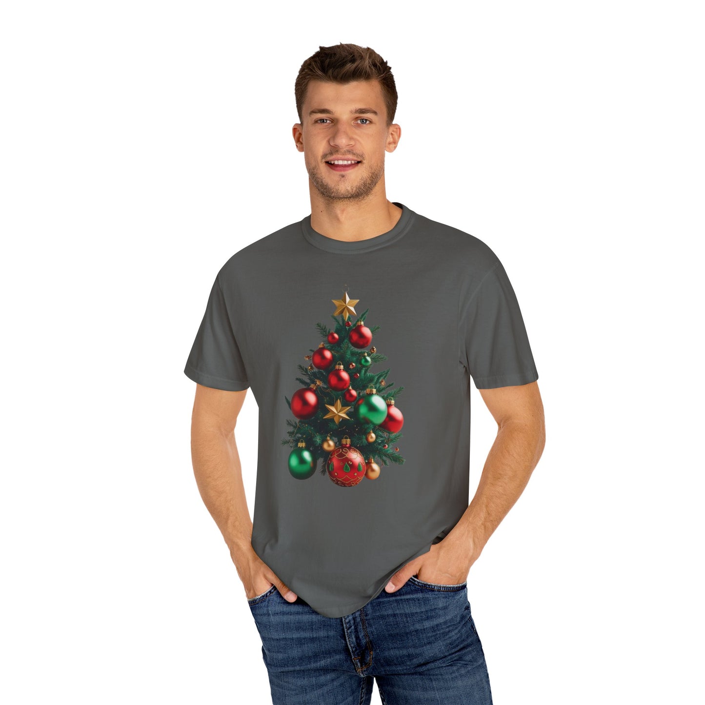 Christmas Tree T-Shirt, Holiday Apparel, Unisex Shirt, Festive Wear, Gift for Christmas, Winter Outfit