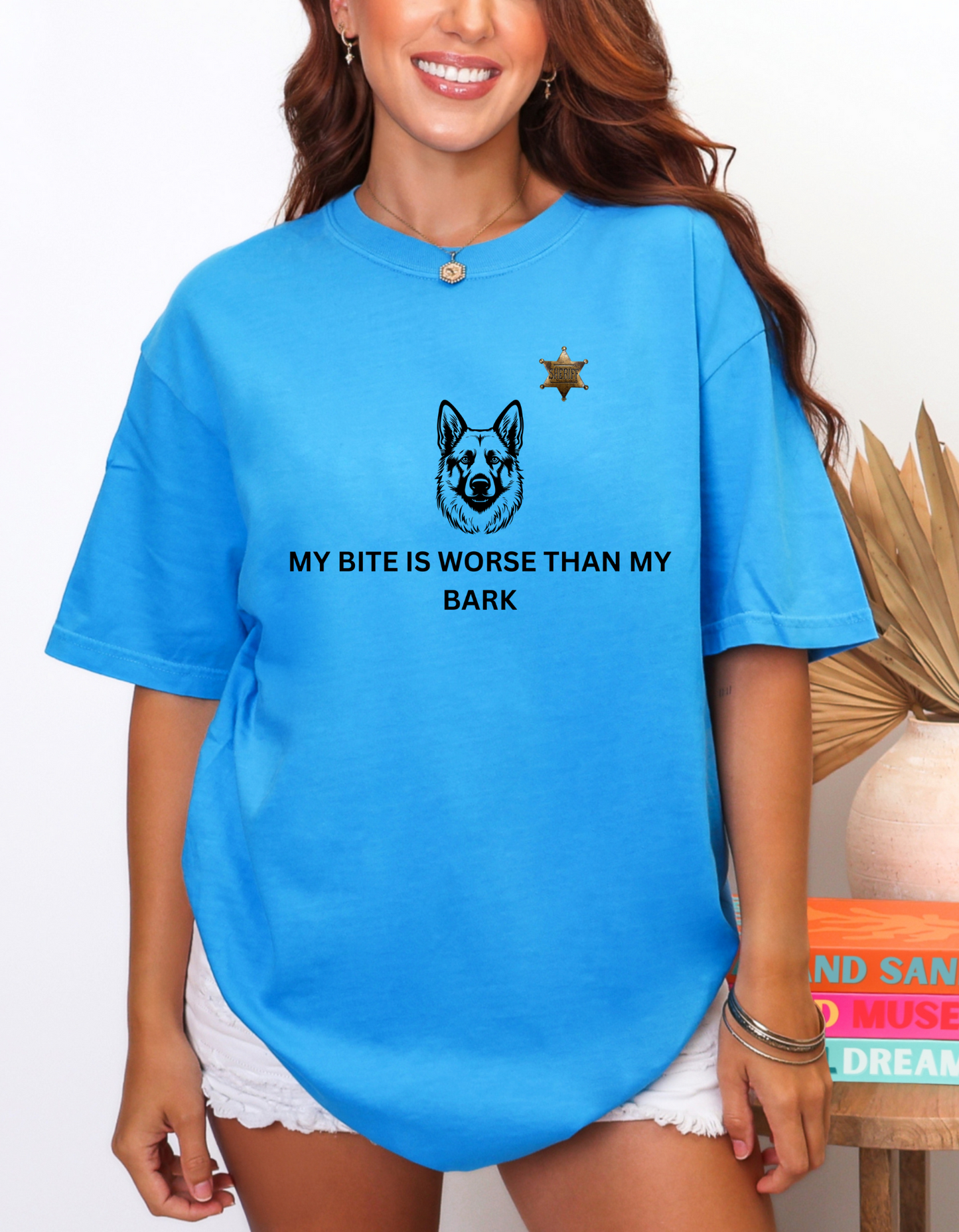 K9 T-Shirt my bite is worse than my bark