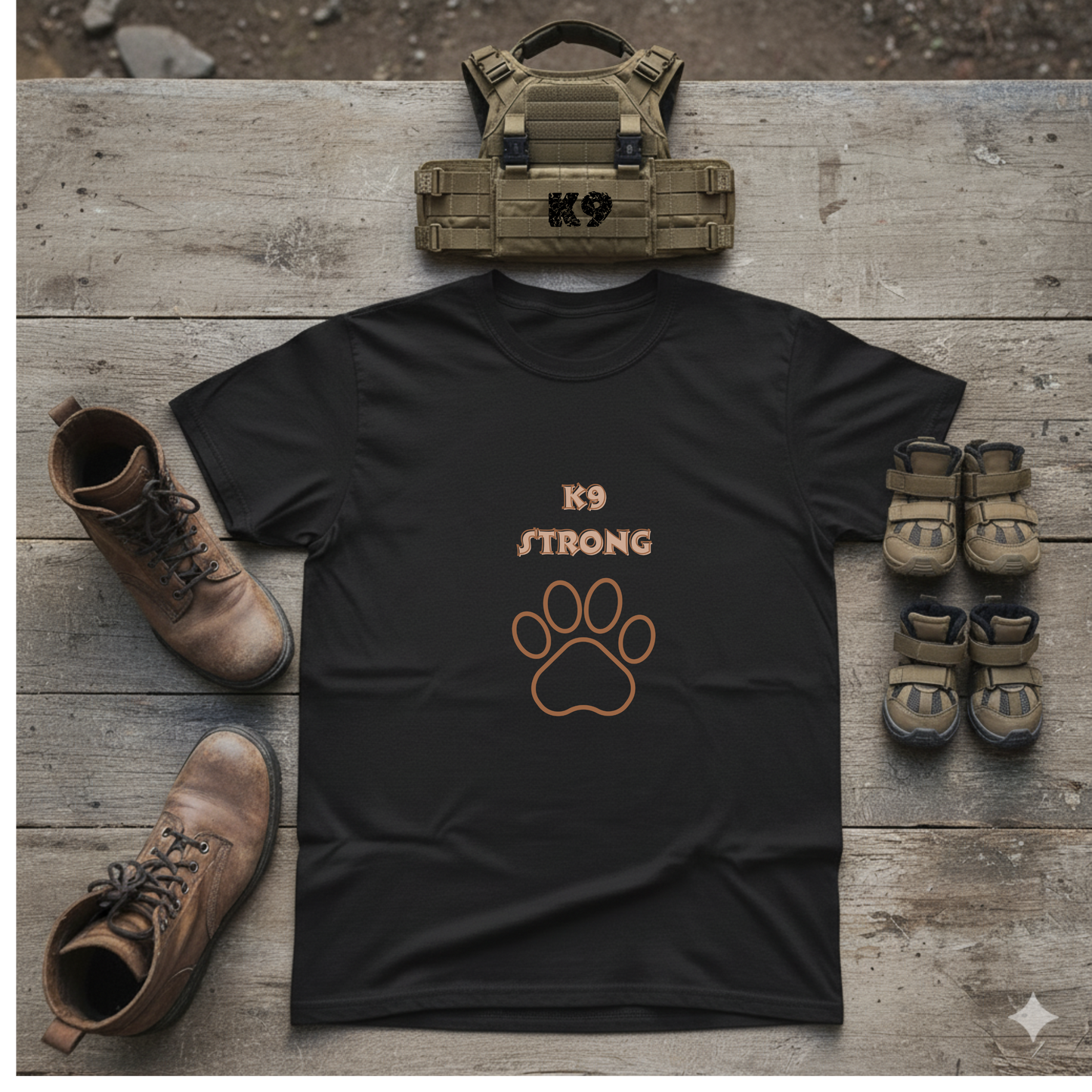 K9 Strong Unisex T-shirt - Police, Military, and K9 Owners