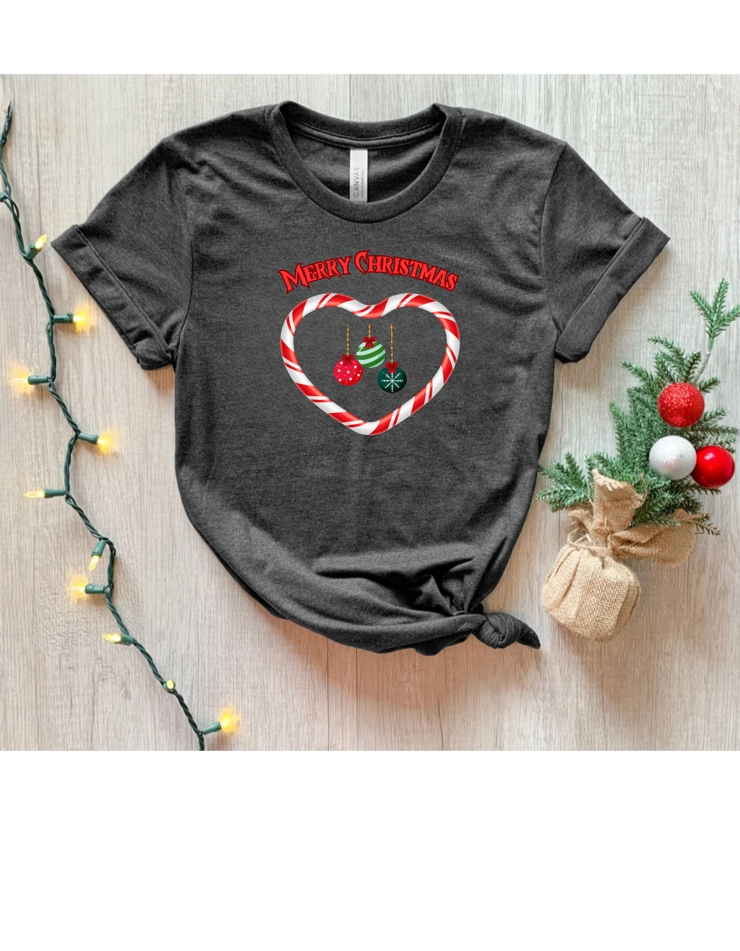 Deck your yourself with this Merry Christmas Unisex T-shirt, Holiday Tee, Festive Apparel, Christmas Gift, Casual Wear, Seasonal Style