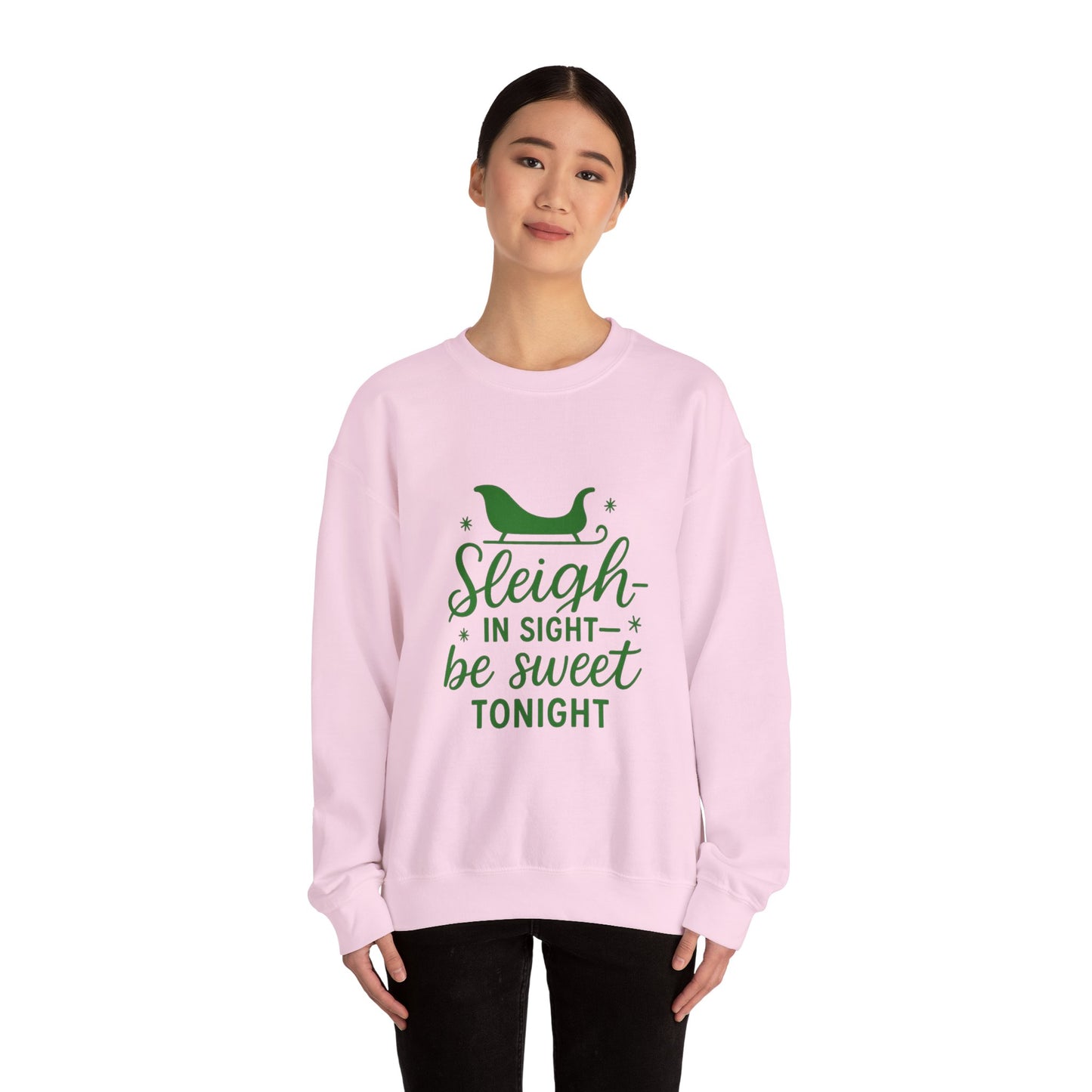 Holiday Cheer Crewneck Sweatshirt - Cozy, Fun Gift for Christmas, Winter Wear, Seasonal Fashion, Cozy Apparel, Festive Style