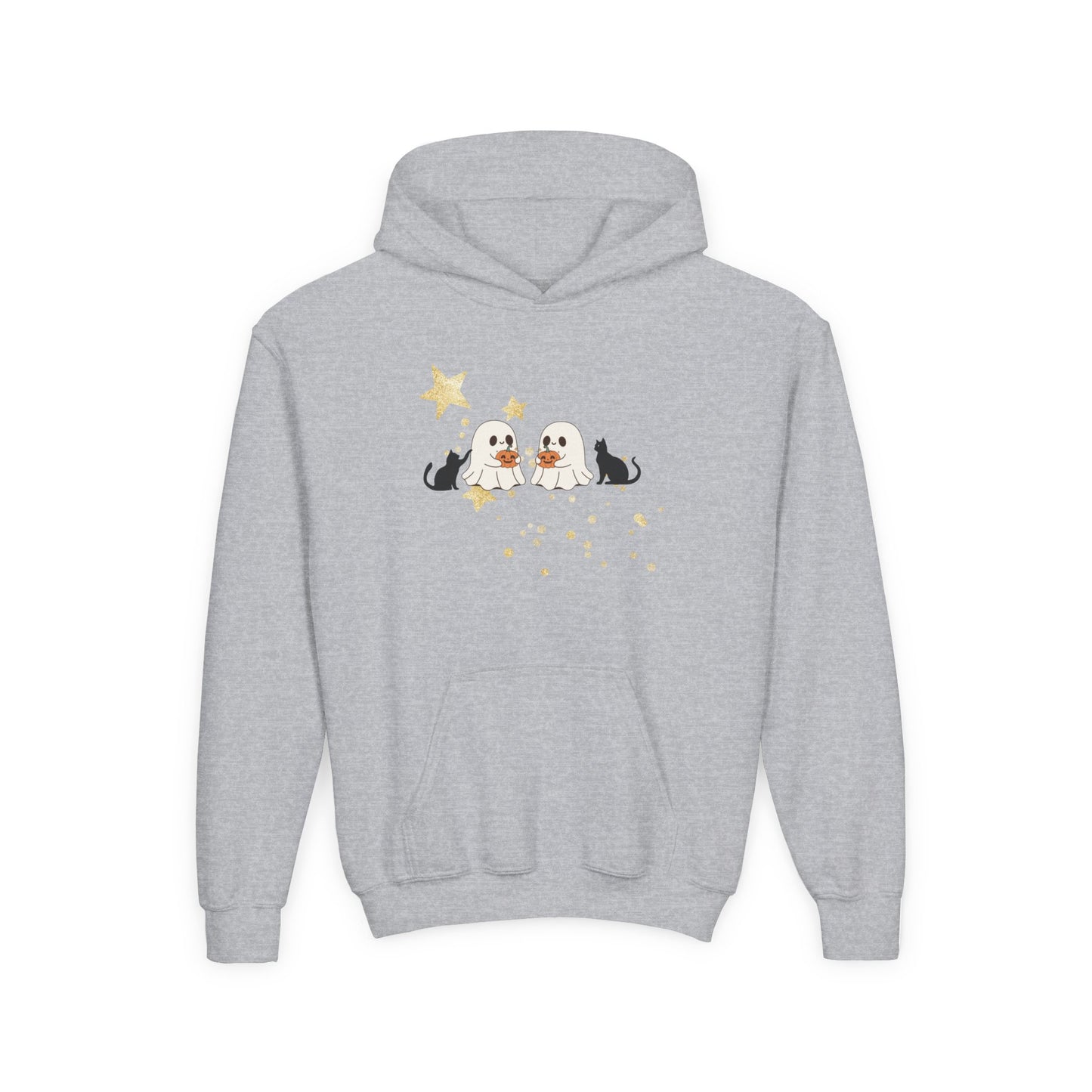 Adorable Youth Hooded Sweatshirt for Halloween and the fall season