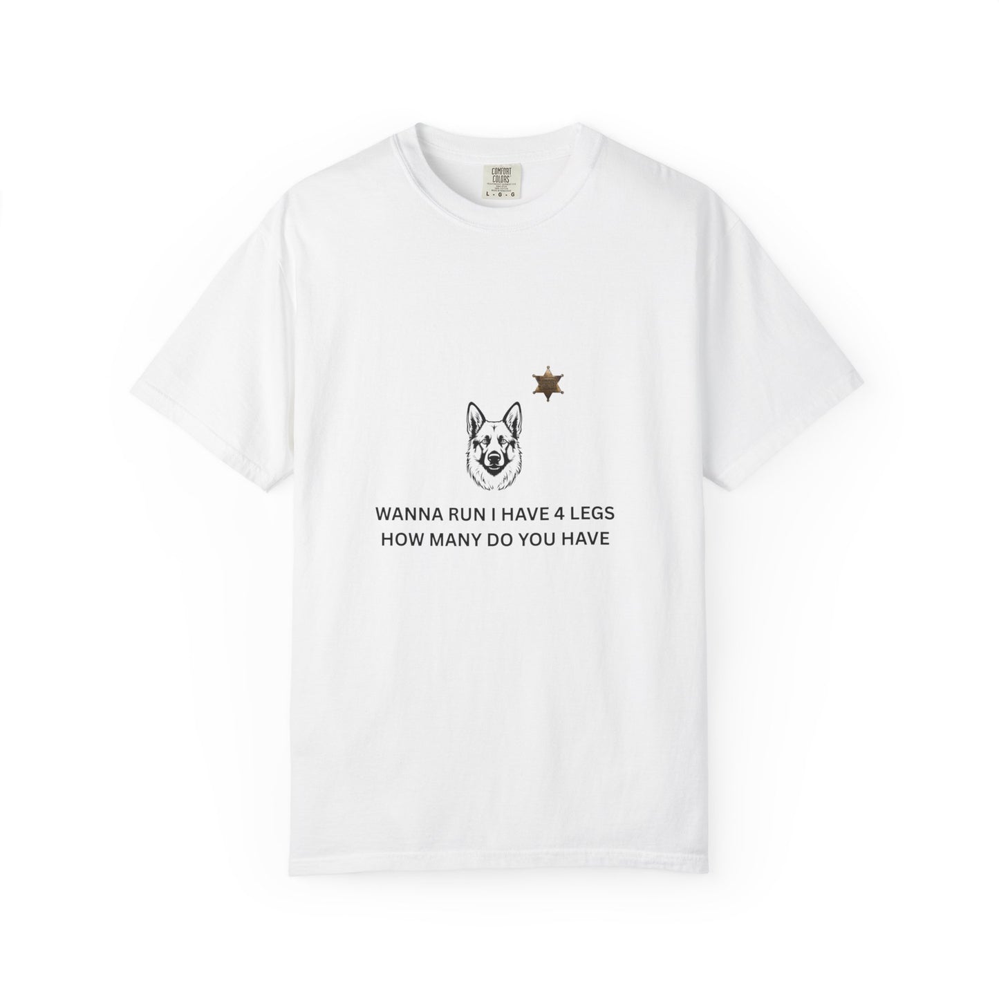 Dog Lover Unisex Garment-Dyed T-shirt - German Shepard Service Dog