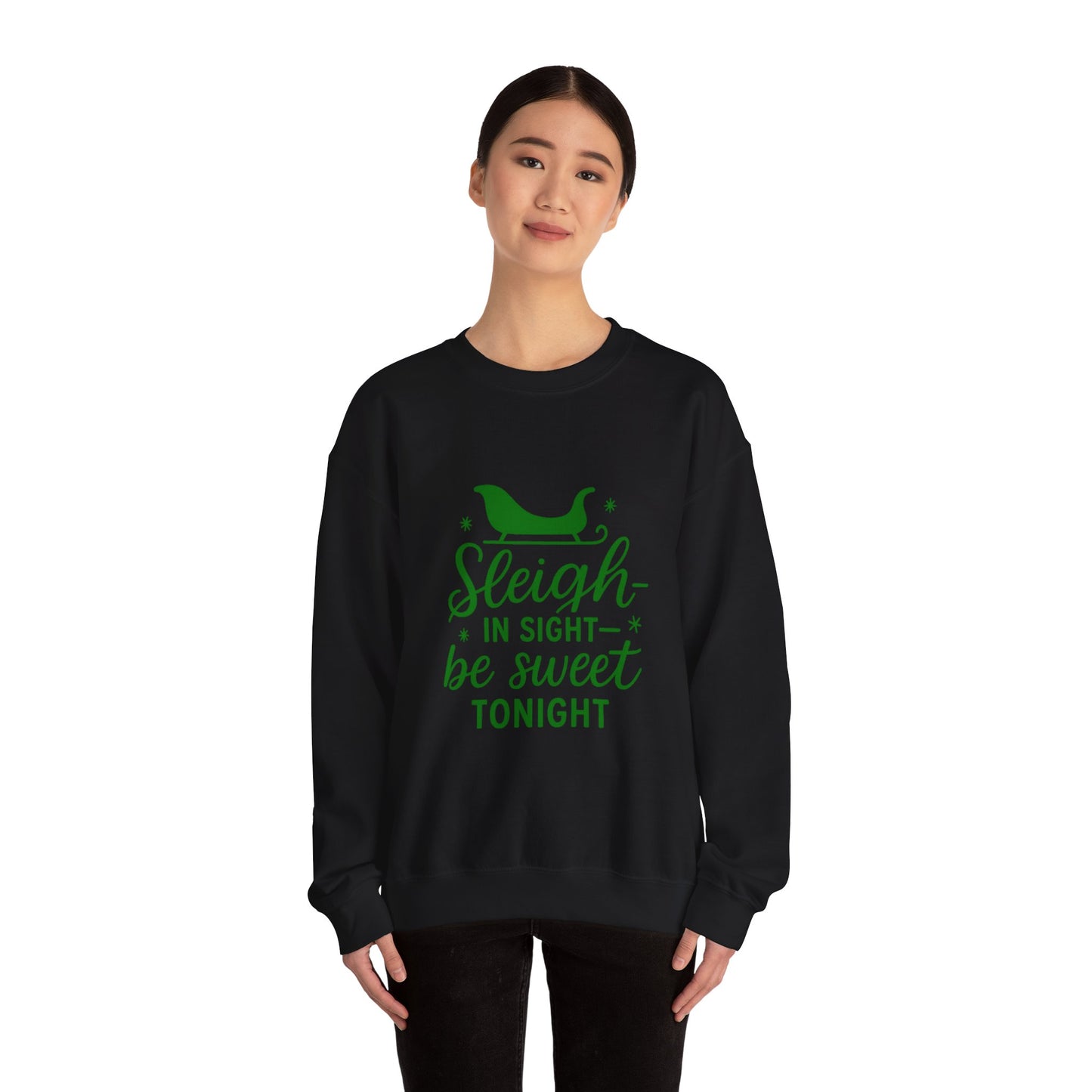 Holiday Cheer Crewneck Sweatshirt - Cozy, Fun Gift for Christmas, Winter Wear, Seasonal Fashion, Cozy Apparel, Festive Style