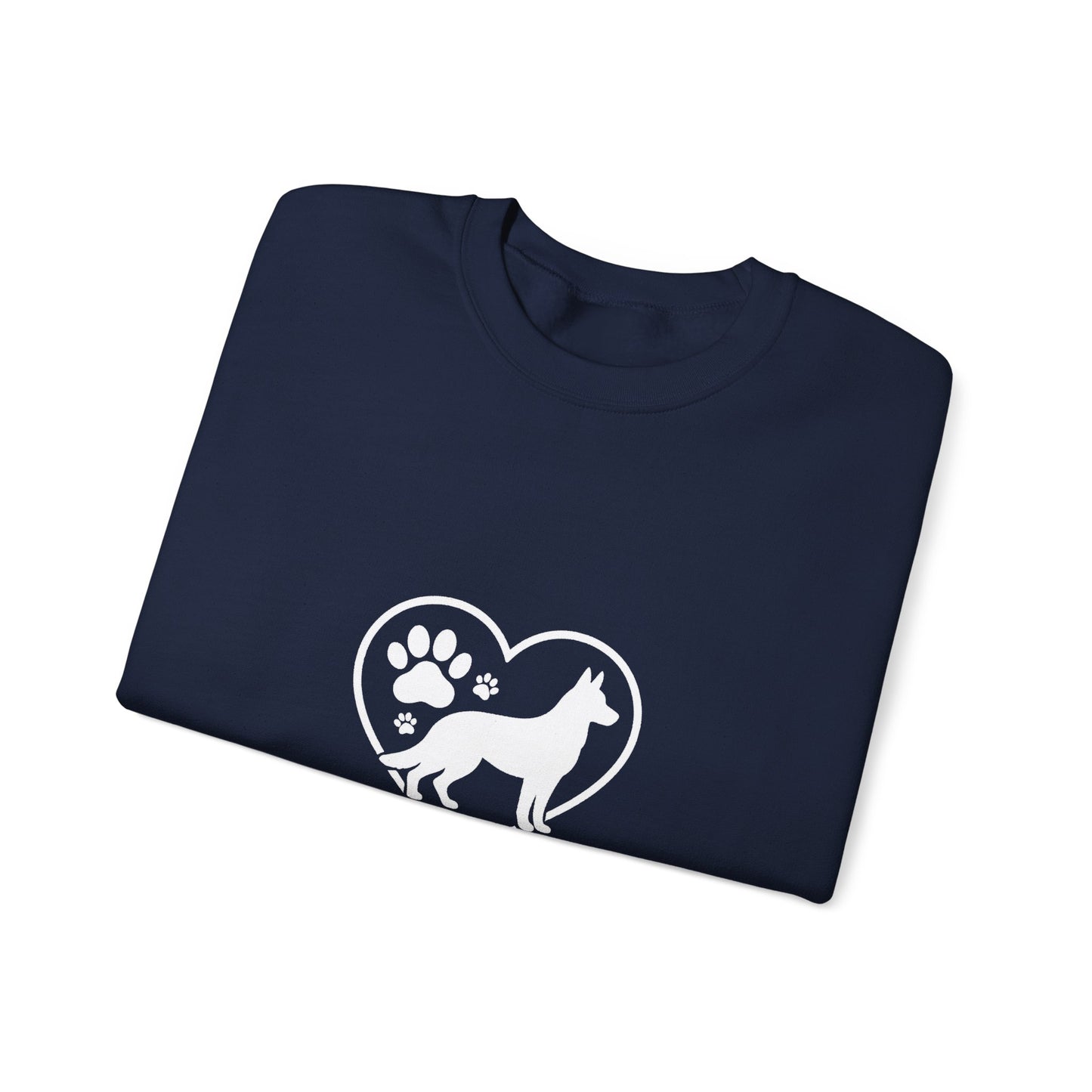 More Pawprints of Love-Cozy Unisex Crewneck Sweatshirt - Perfect for Fall, Gift for Him/Her, Casual Wear