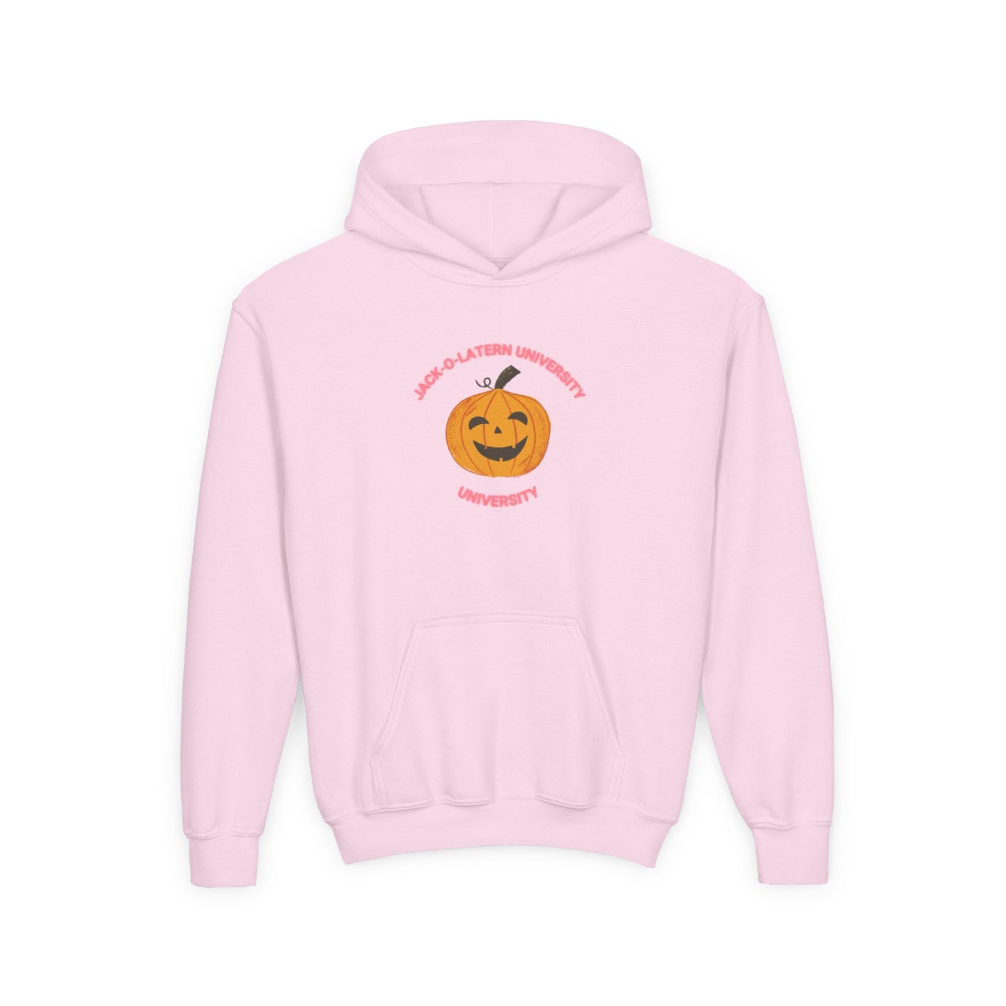 Youth Pumpkin Halloween Hoodie, Cozy Sweatshirt for Kids