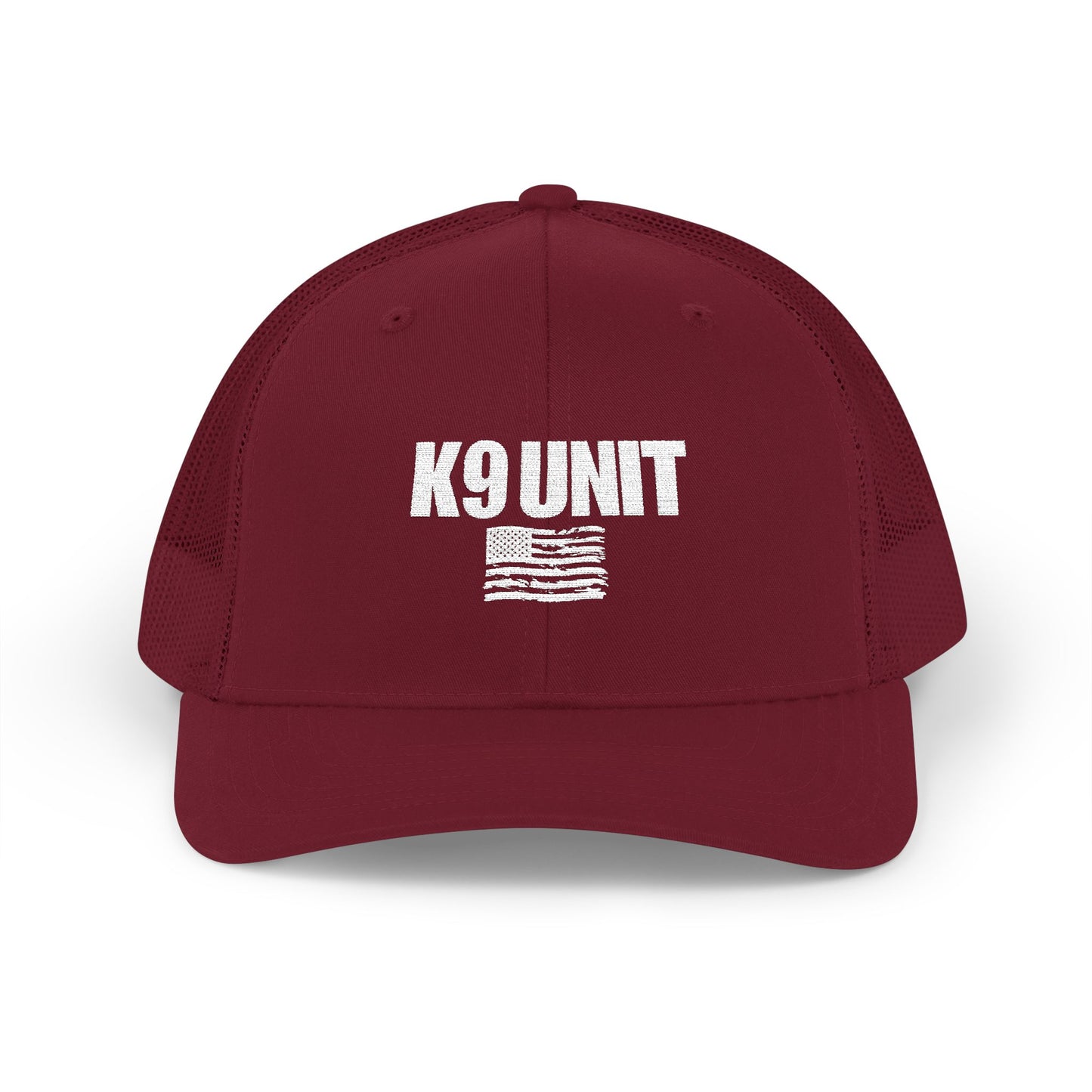 Embroidered K9 Law Enforcement Snapback Trucker Cap