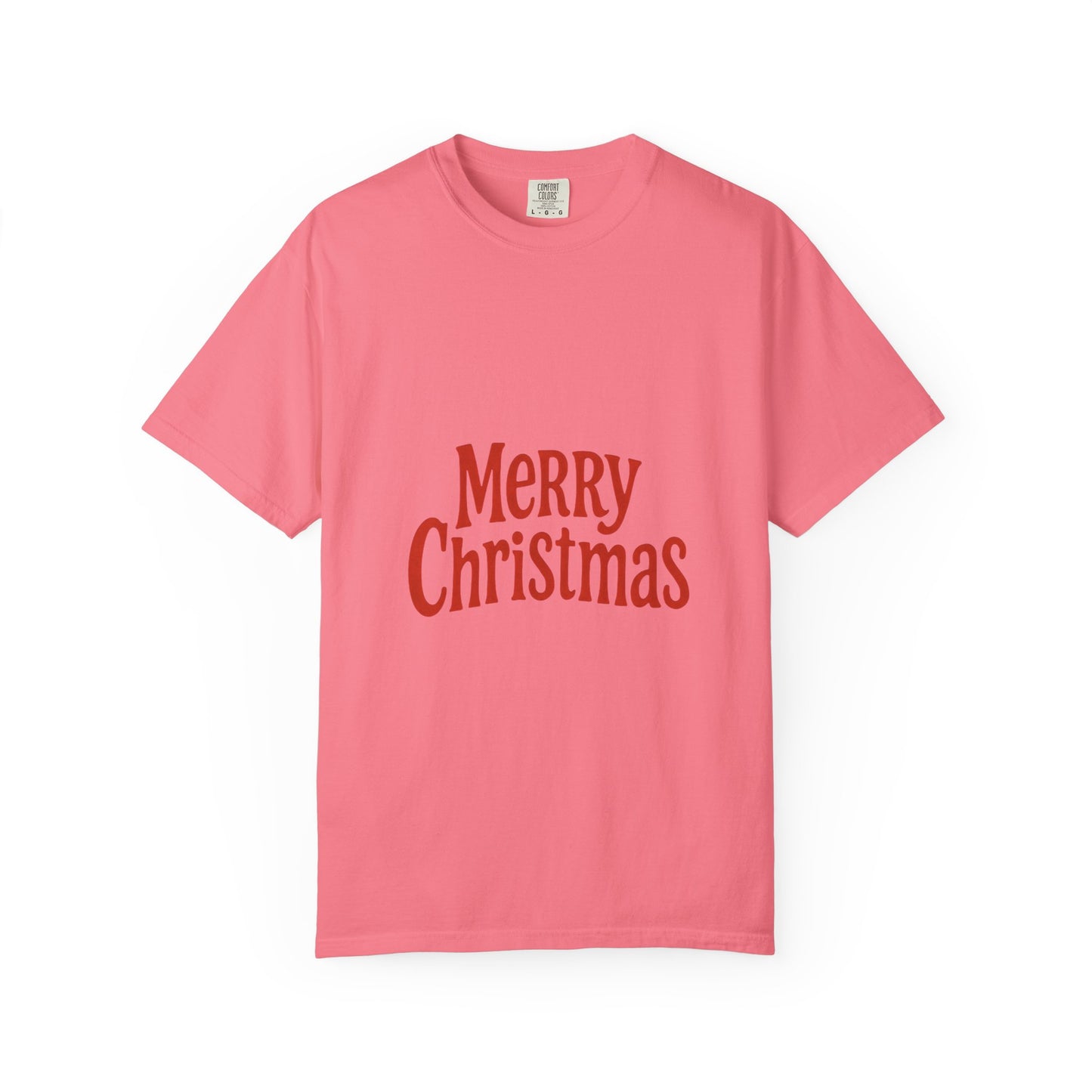 Merry Christmas Unisex Garment-Dyed T-shirt