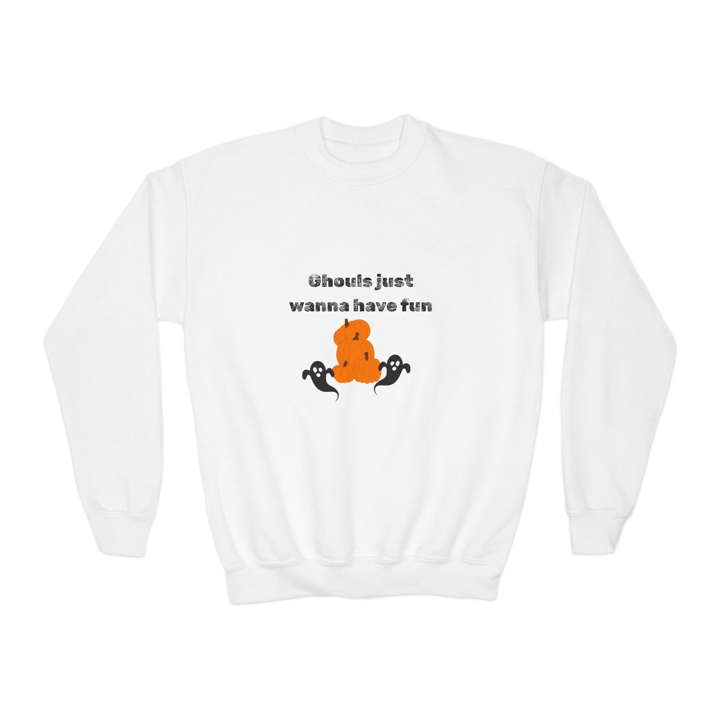 Ghouls Just Want to Have Fun Youth Crewneck Sweatshirt