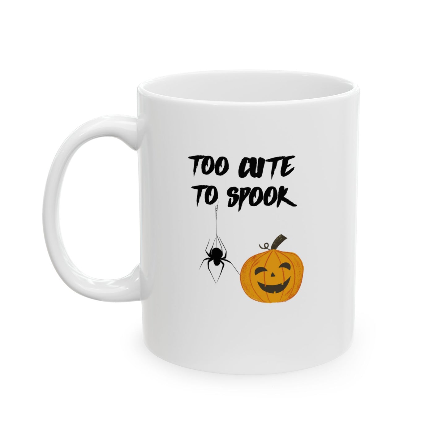 Mug - 11oz Cute Halloween Saying Ceramic Cup