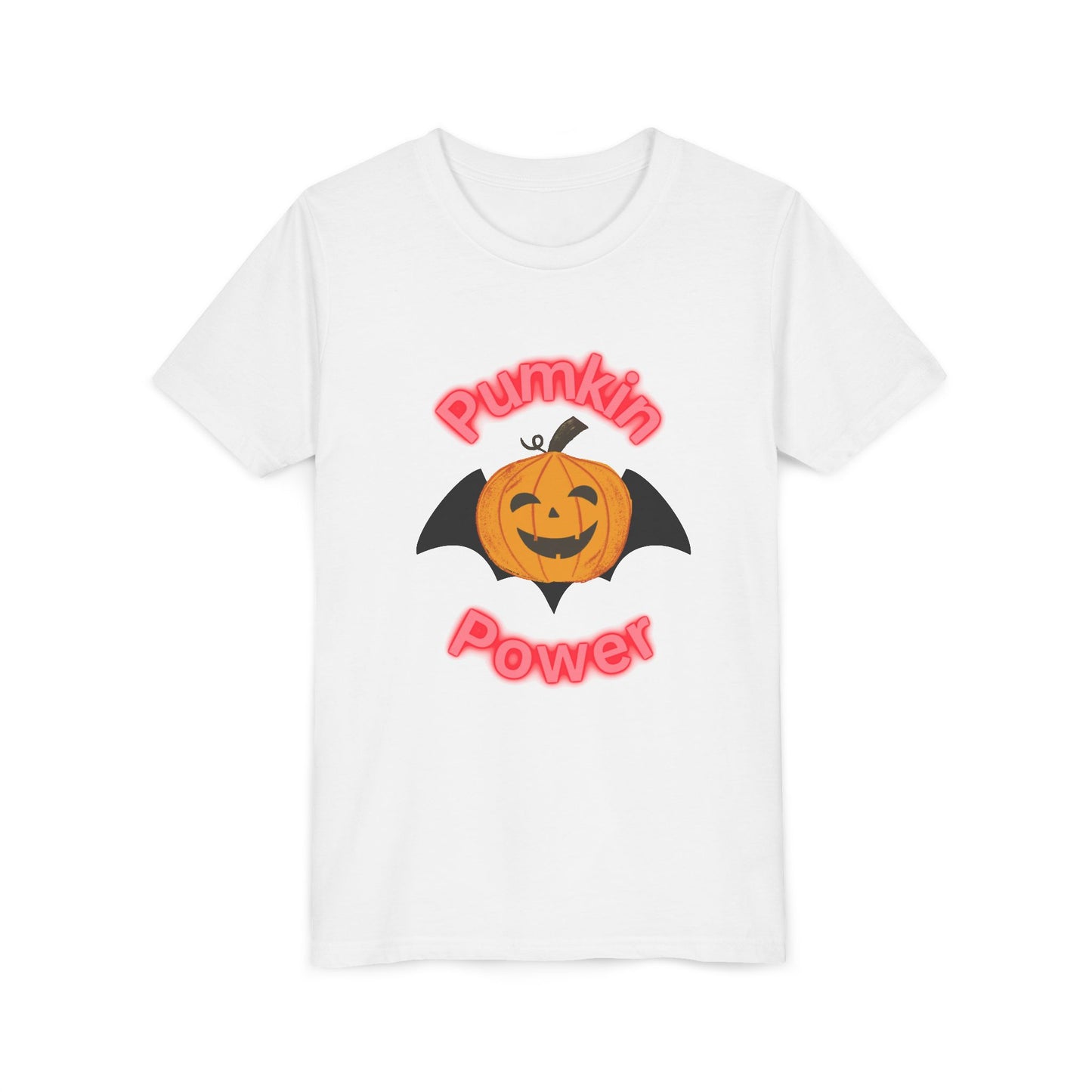 Halloween Youth T-Shirt, Pumpkin Power Graphic Tee