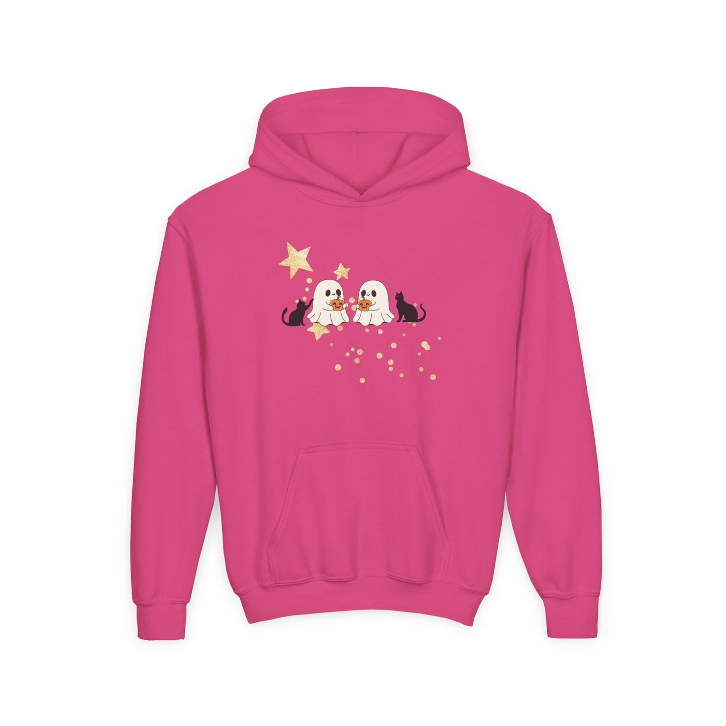Adorable Youth Hooded Sweatshirt for Halloween and the fall season