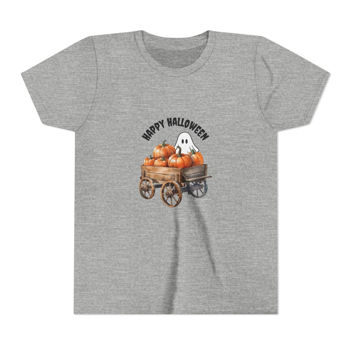 Youth Halloween Tee, Fun Spooky Shirt for Kids