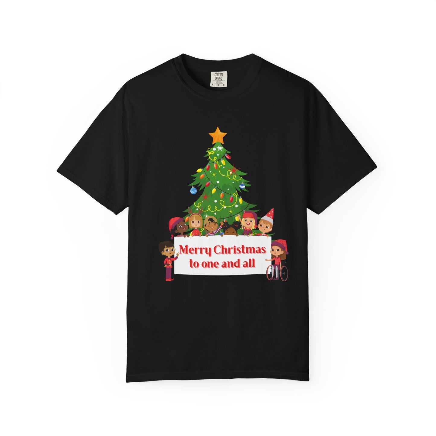 Merry Christmas Unisex T-Shirt, Holiday Tee, Cute Christmas Shirt, Family Gatherings, Festive Gift Idea