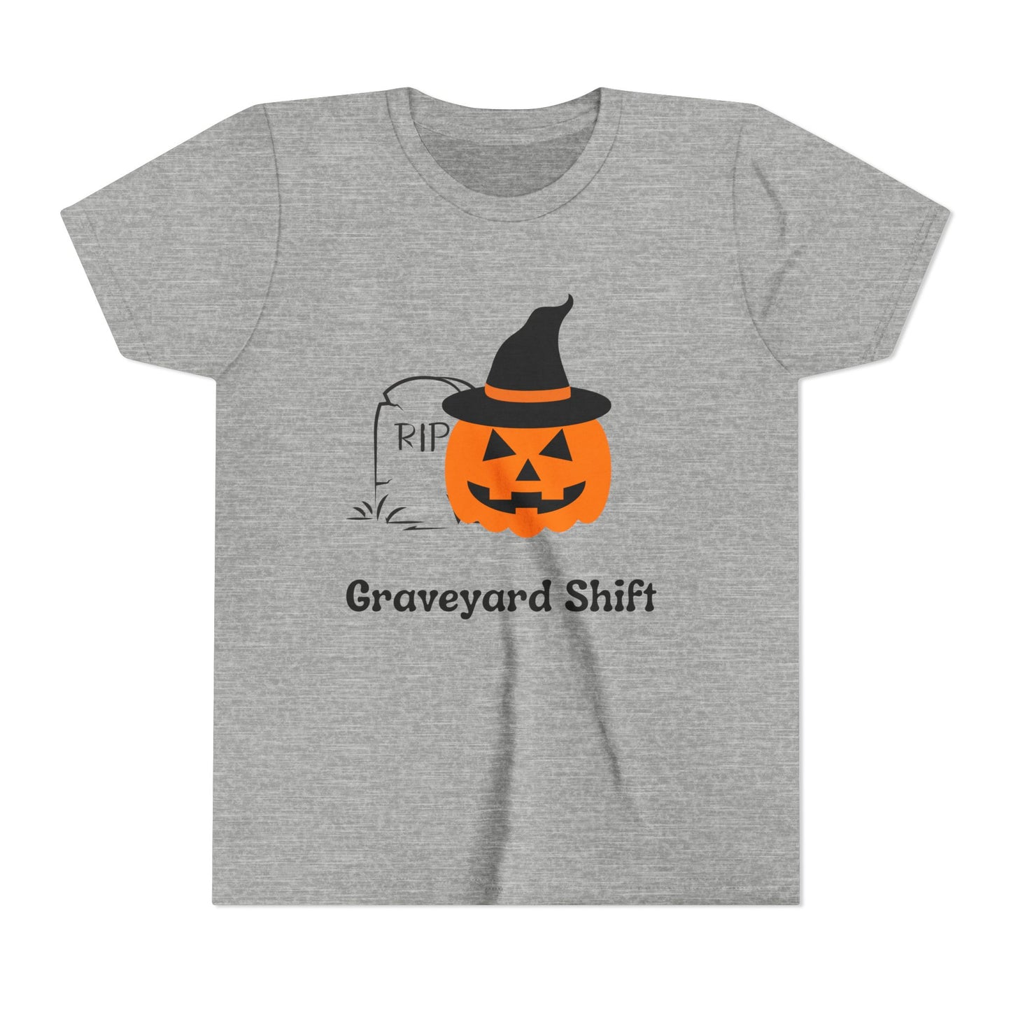 Kids Halloween Tee Graveyard Shift